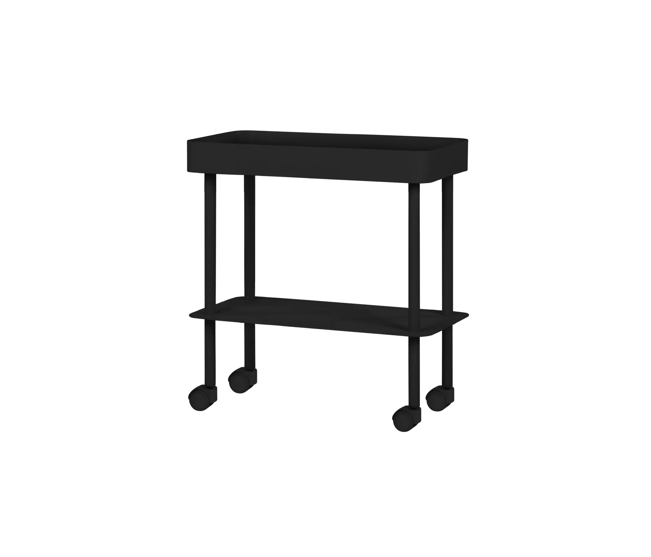 noo.ma - Nolle Console 2-tier | Vulcano Black