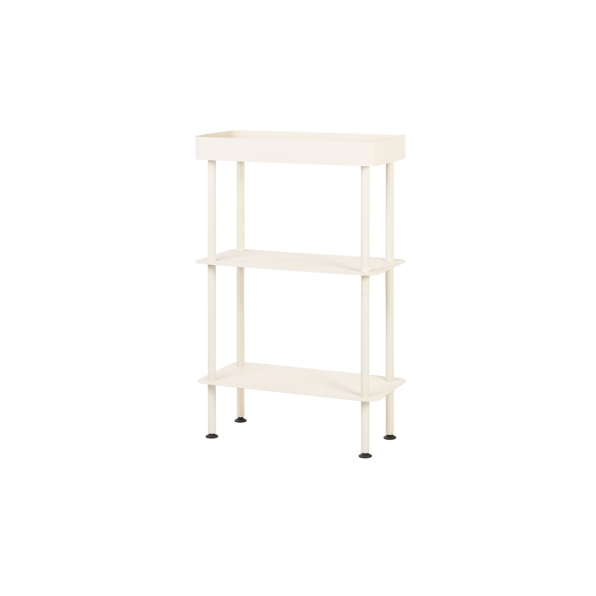 Display product Nolle Console 3-tier | Piazza Beige from manufacturer noo.ma