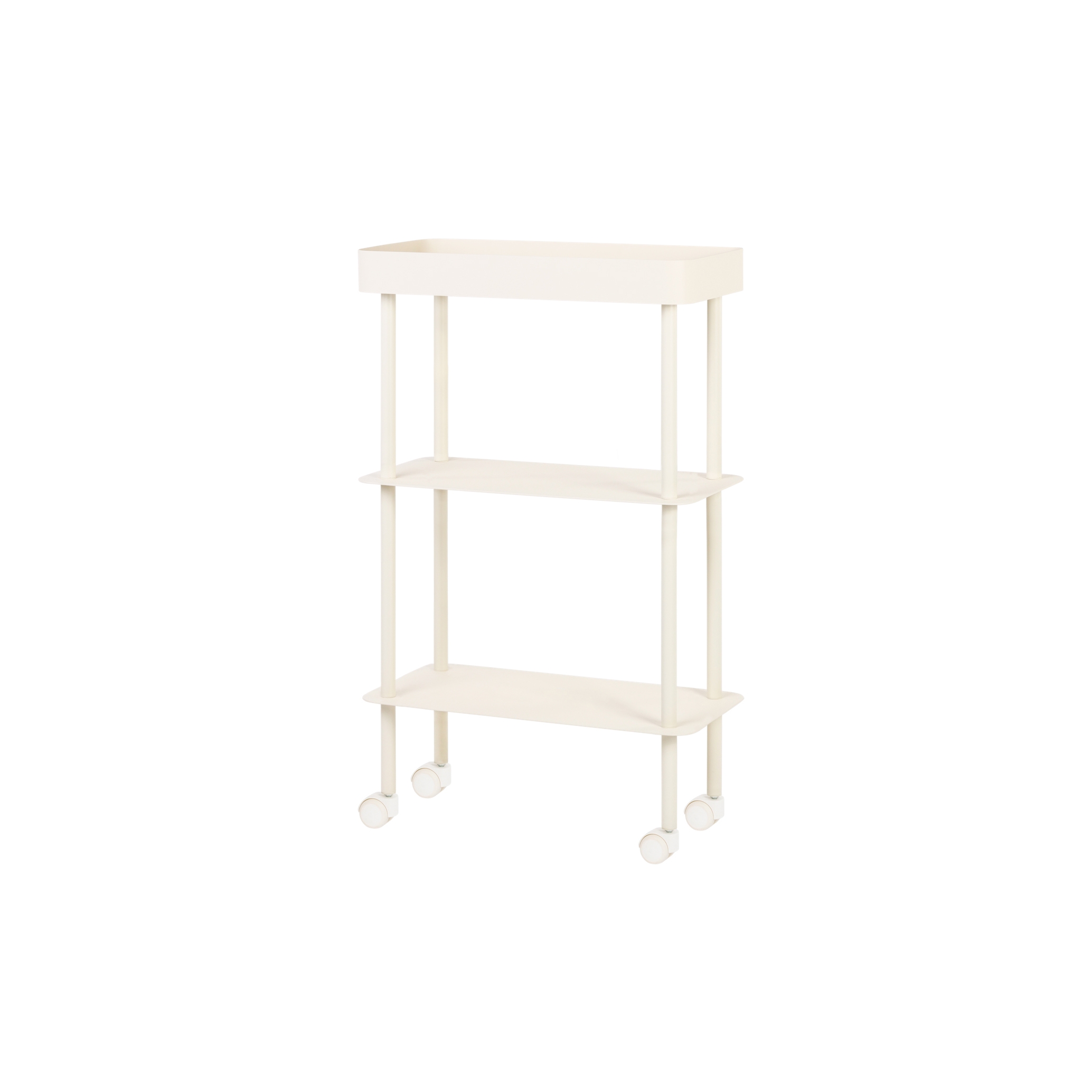Display product Nolle Console 3-tier | Piazza Beige from manufacturer noo.ma