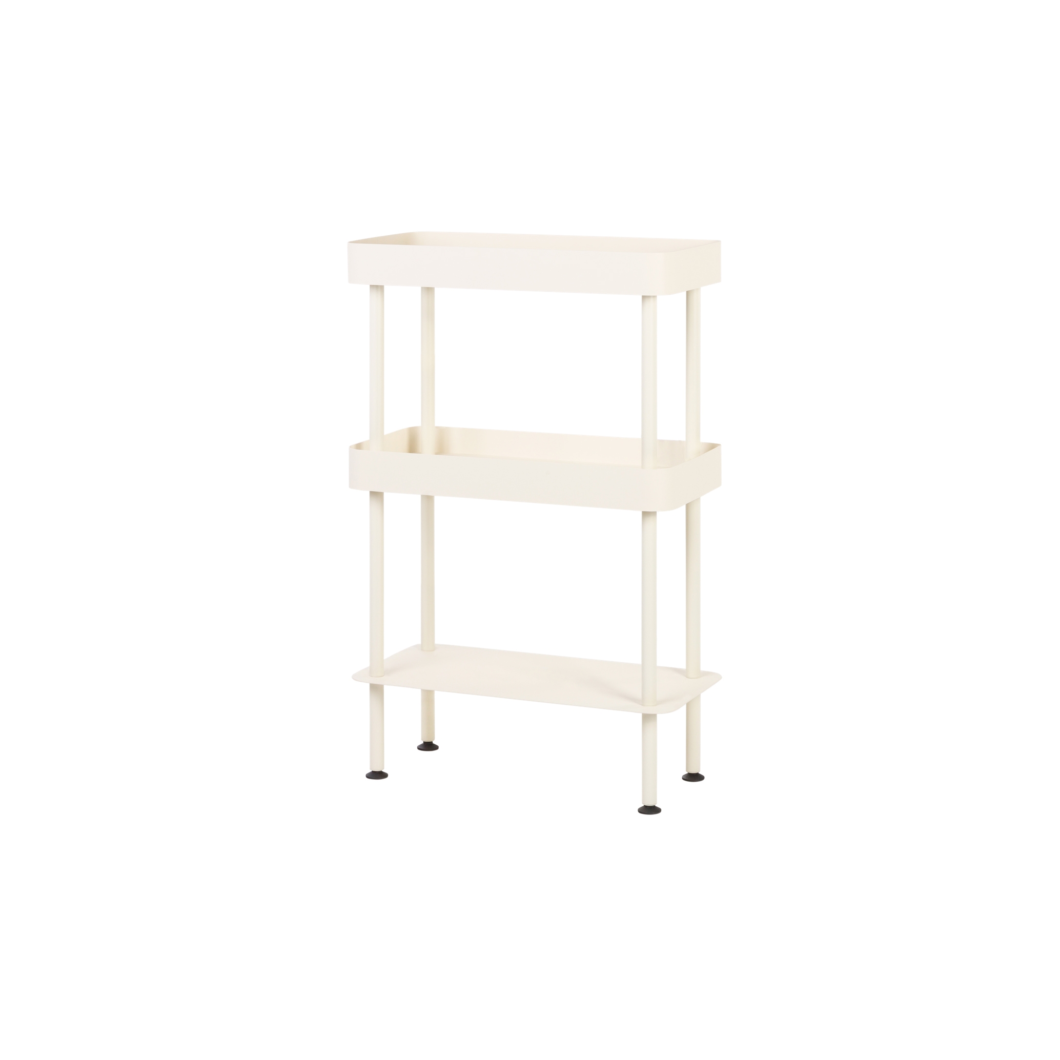 Display product Nolle Console 3-tier | Piazza Beige from manufacturer noo.ma