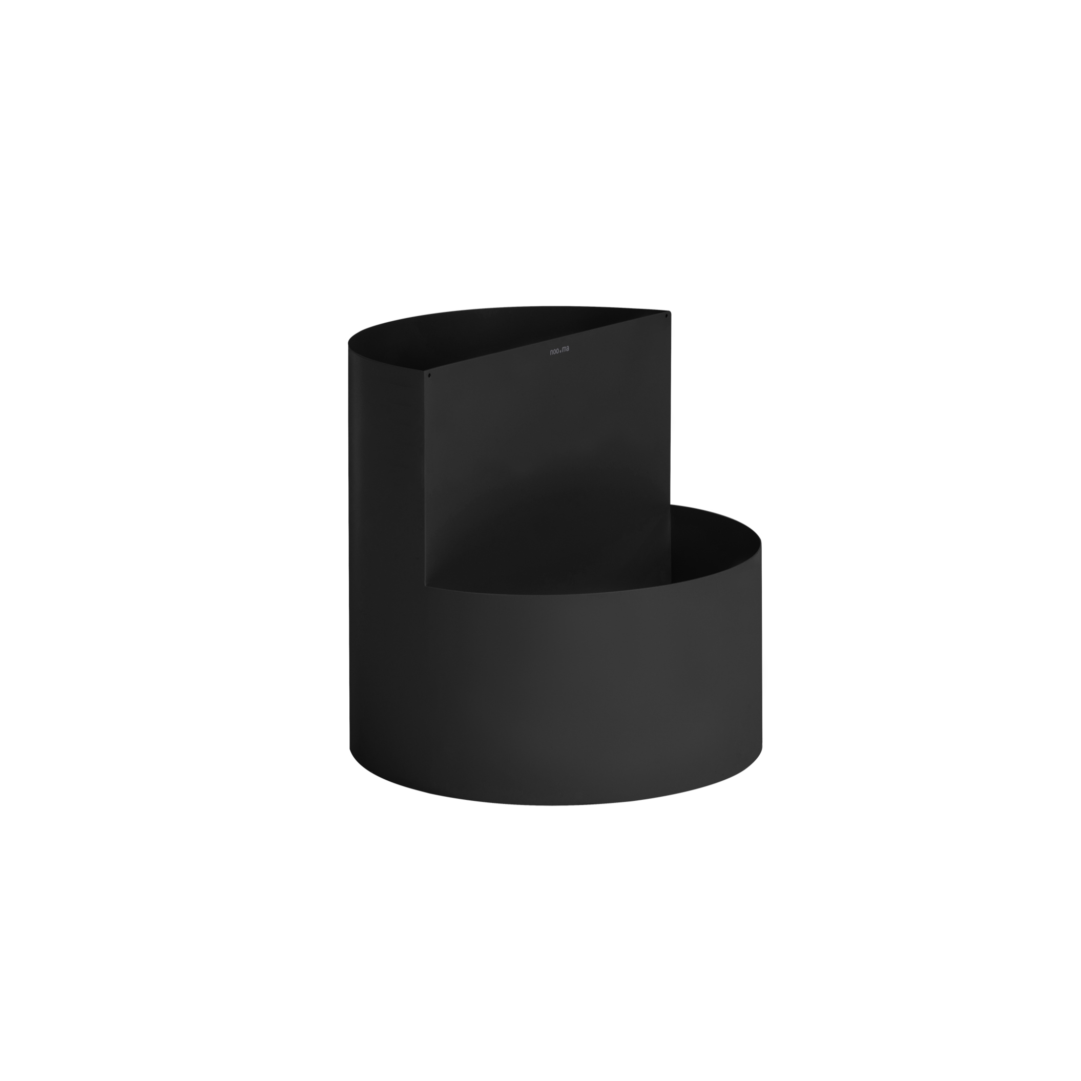 Owal Plant Pot | Vulcano Black