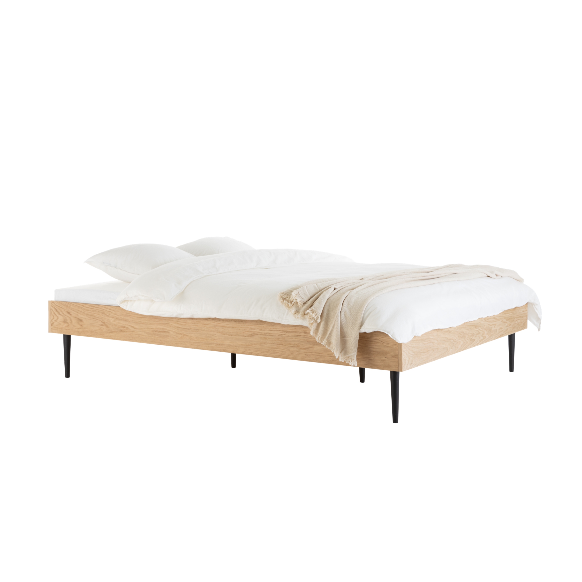 Display product Streiko Bed | Natural Oak from manufacturer noo.ma