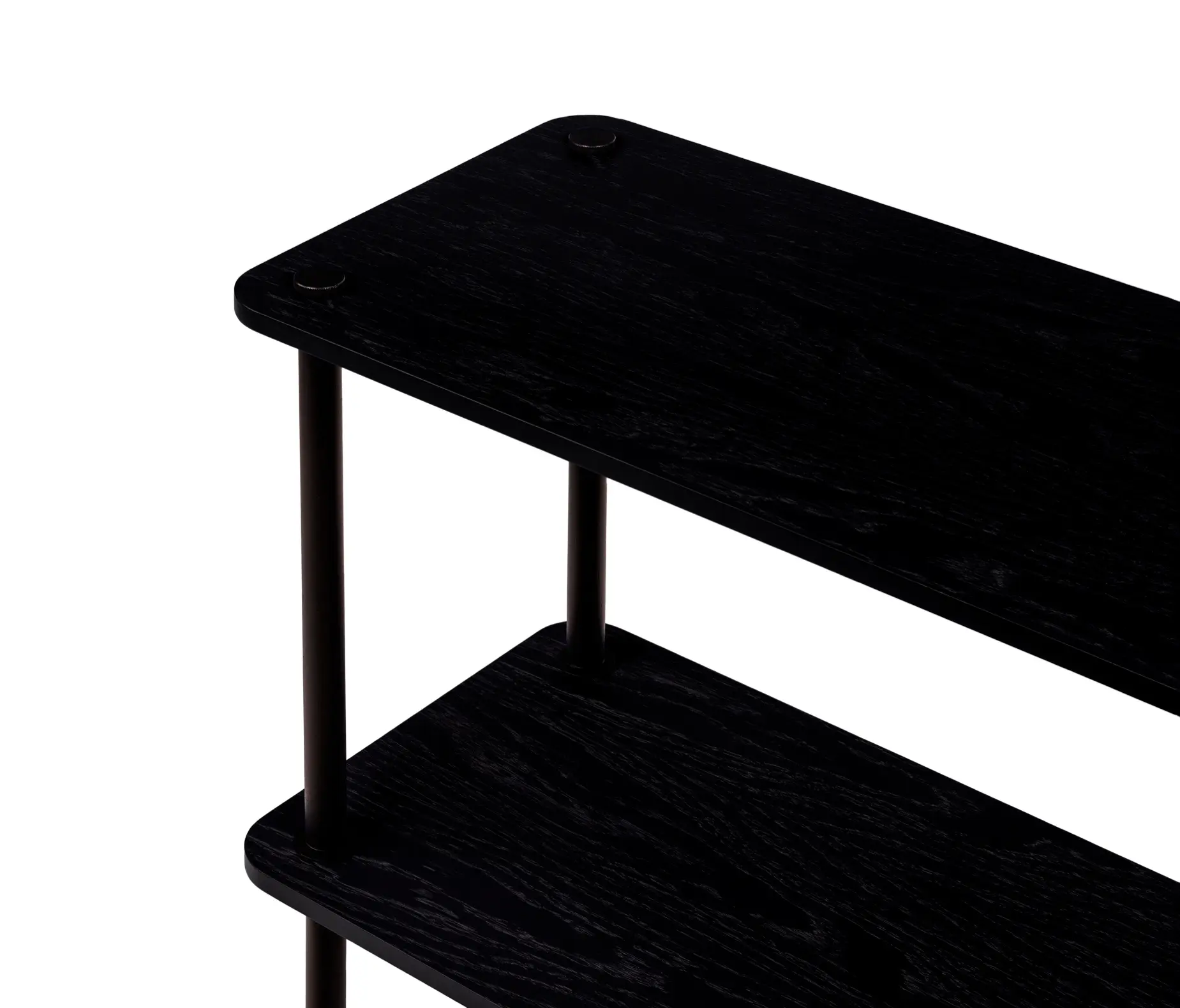 noo.ma - Teidi Shelving Unit 2-tier | Black Oak