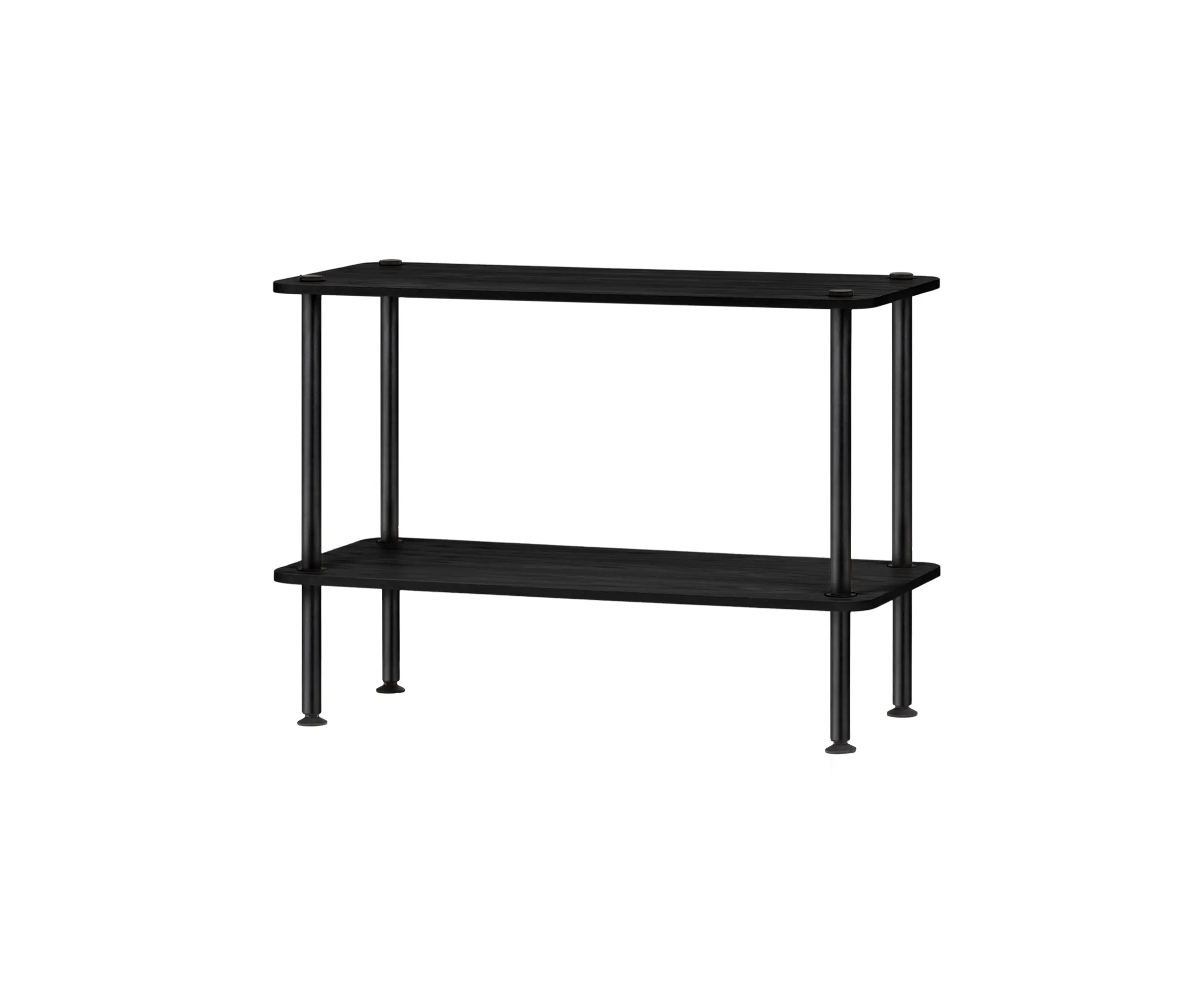 noo.ma - Teidi Shelving Unit 2-tier | Black Oak