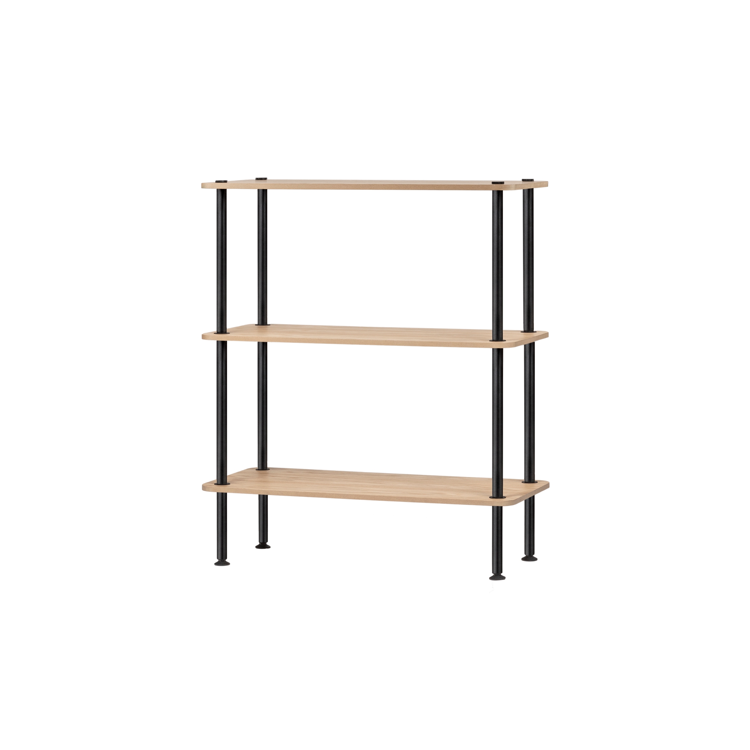 Display product Teidi Shelving Unit 3-tier | Natural Oak from manufacturer noo.ma