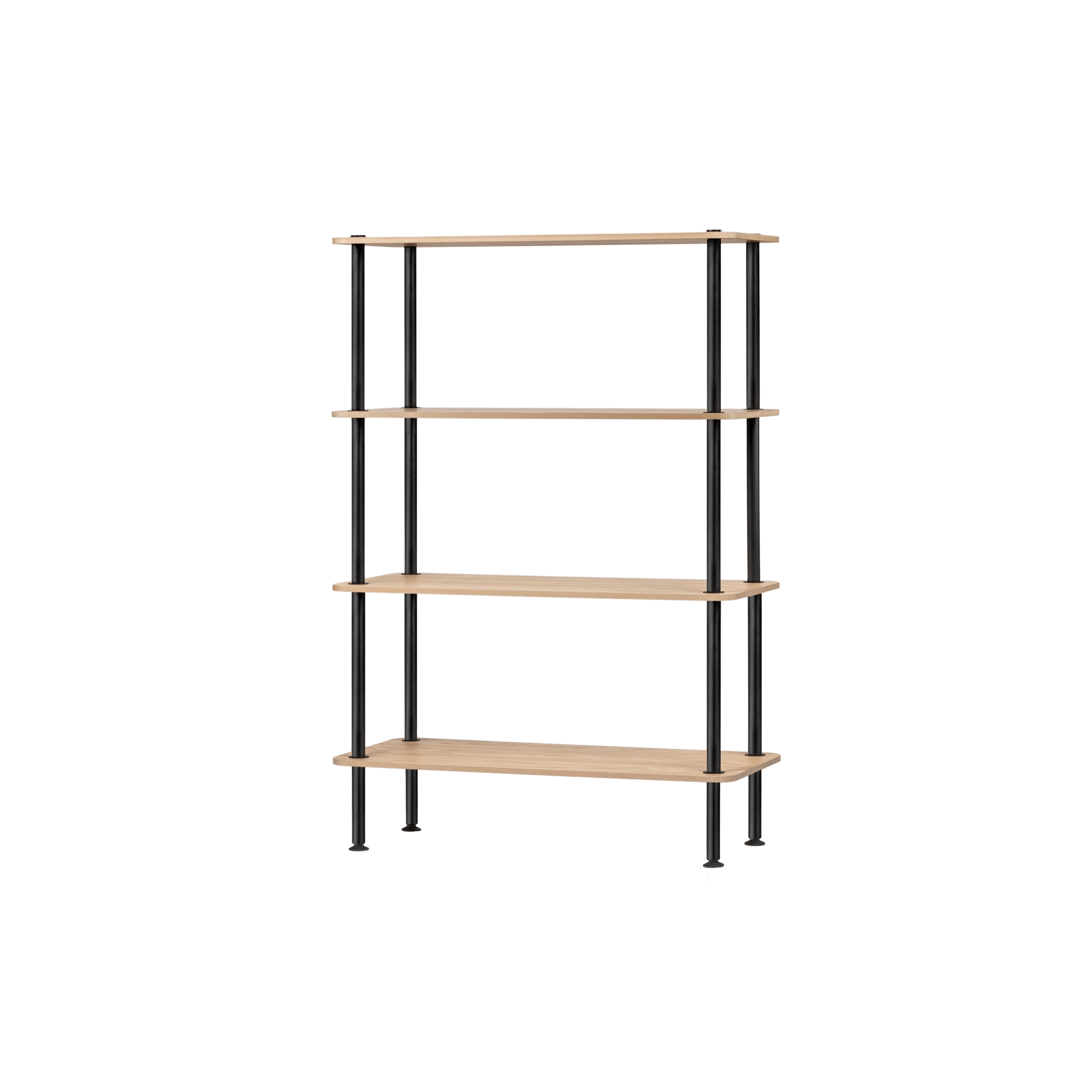 Display product Teidi Shelving Unit 4-tier | Natural Oak from manufacturer noo.ma
