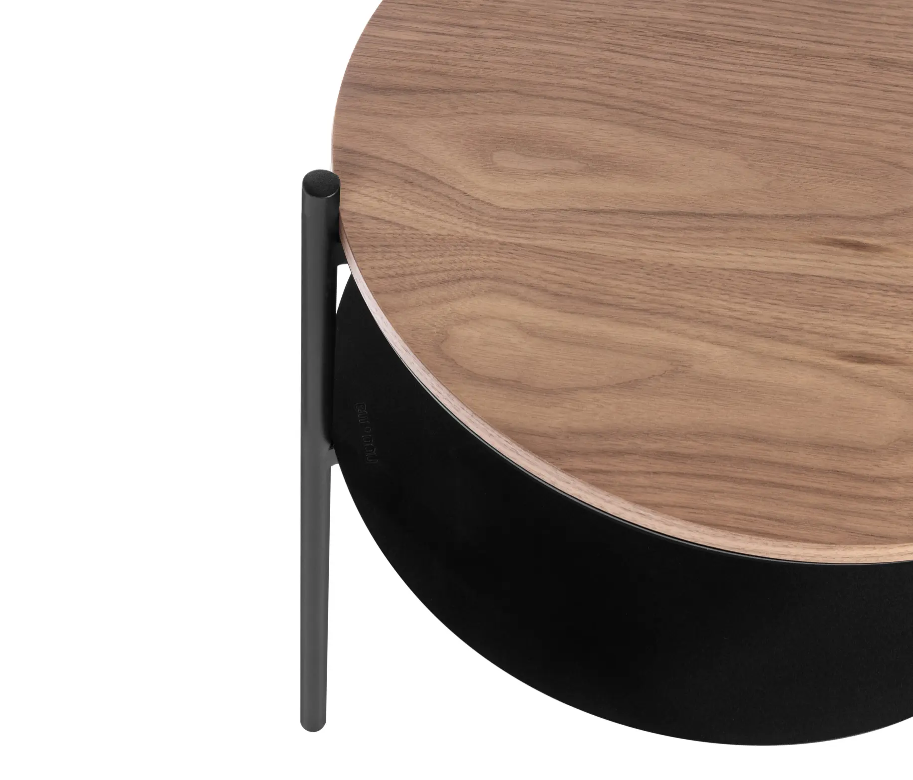 noo.ma - Tu Bedside Table | Natural Walnut
