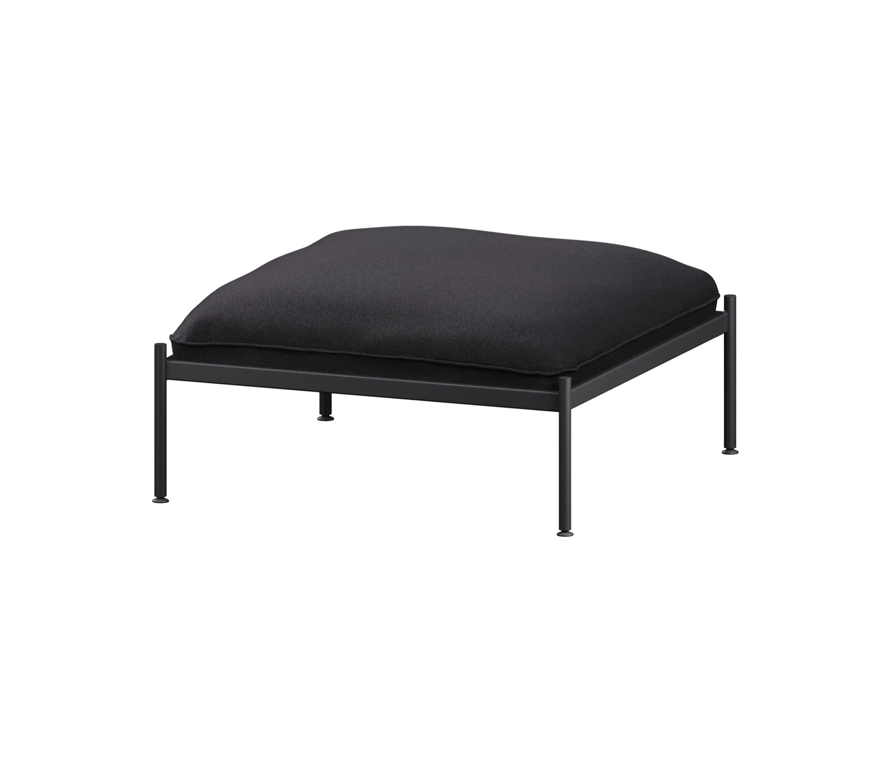 noo.ma - Toom Modular Sofa - Ottomane | Graphitschwarz
