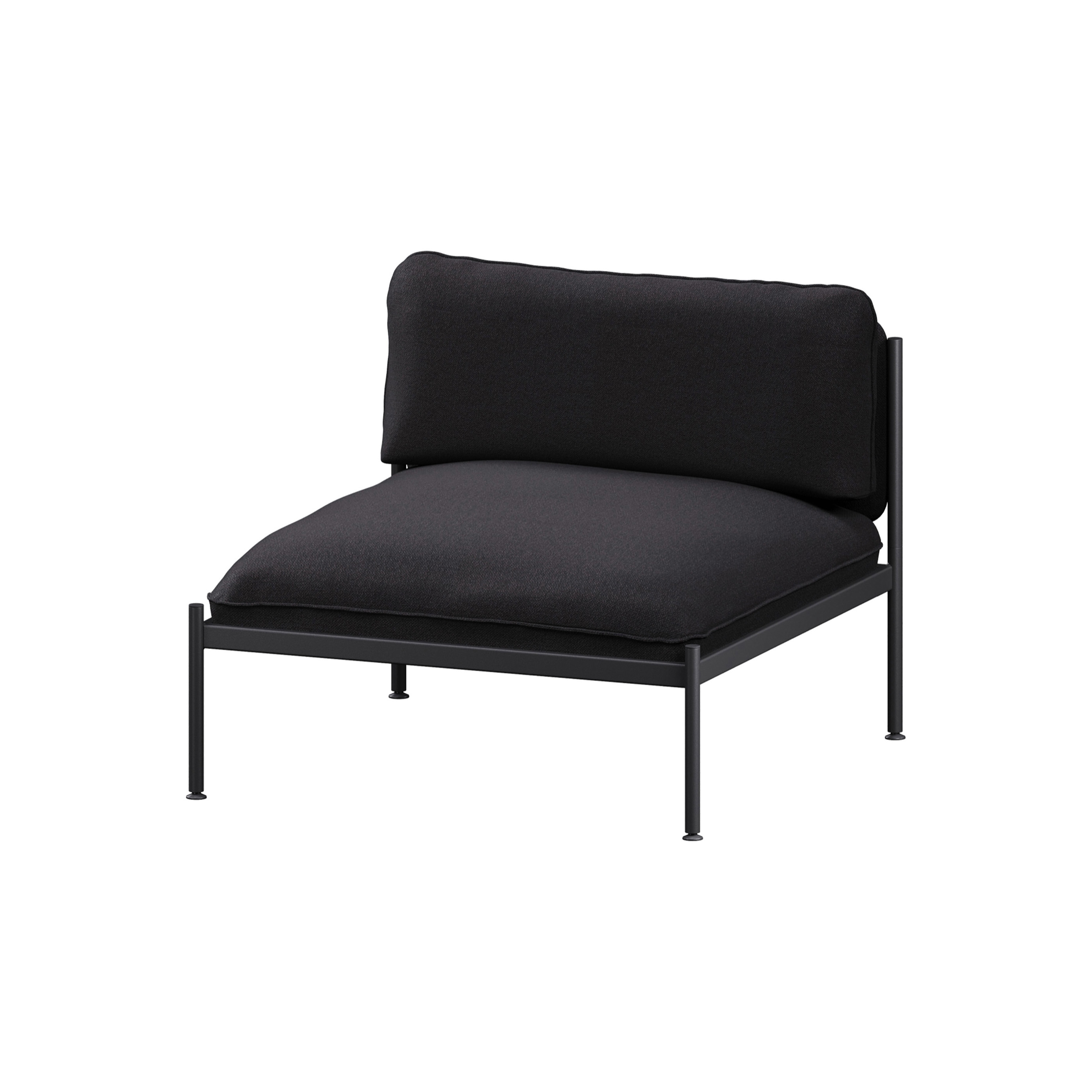 Toom Modular Sofa - Chair | Graphite Black