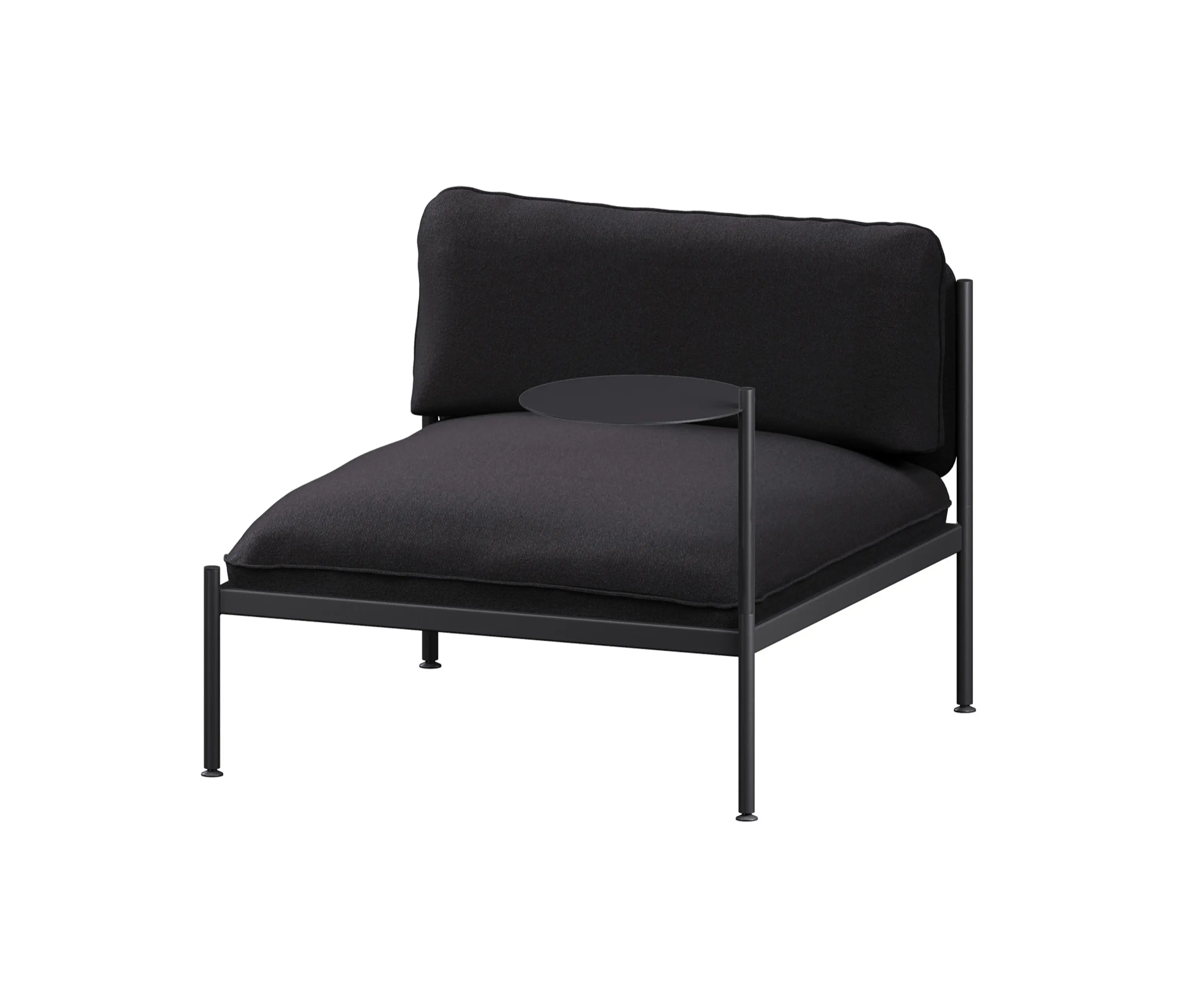 noo.ma - Toom Modular Sofa - Stuhl | Graphitschwarz
