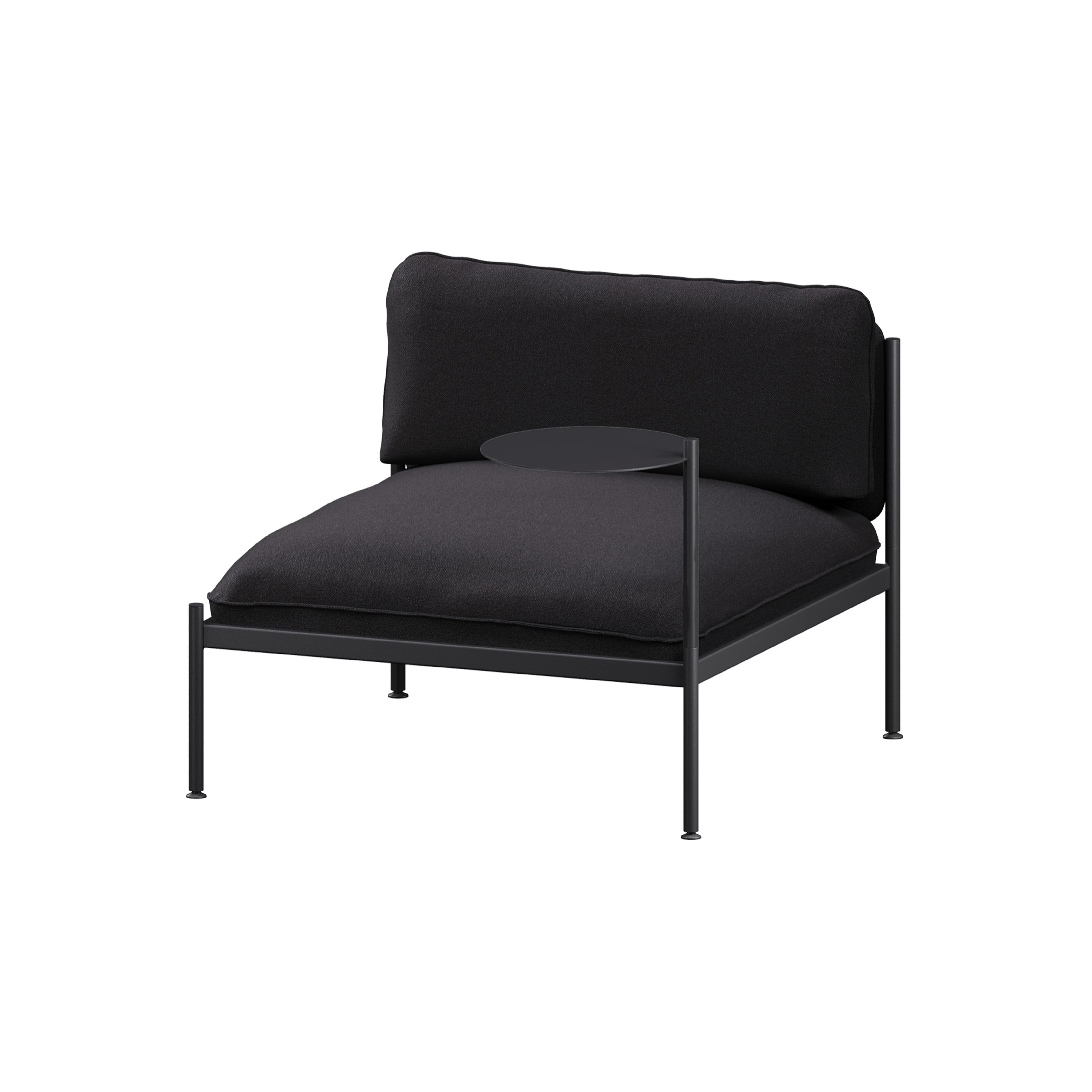 Toom Modular Sofa - Stuhl | Graphitschwarz