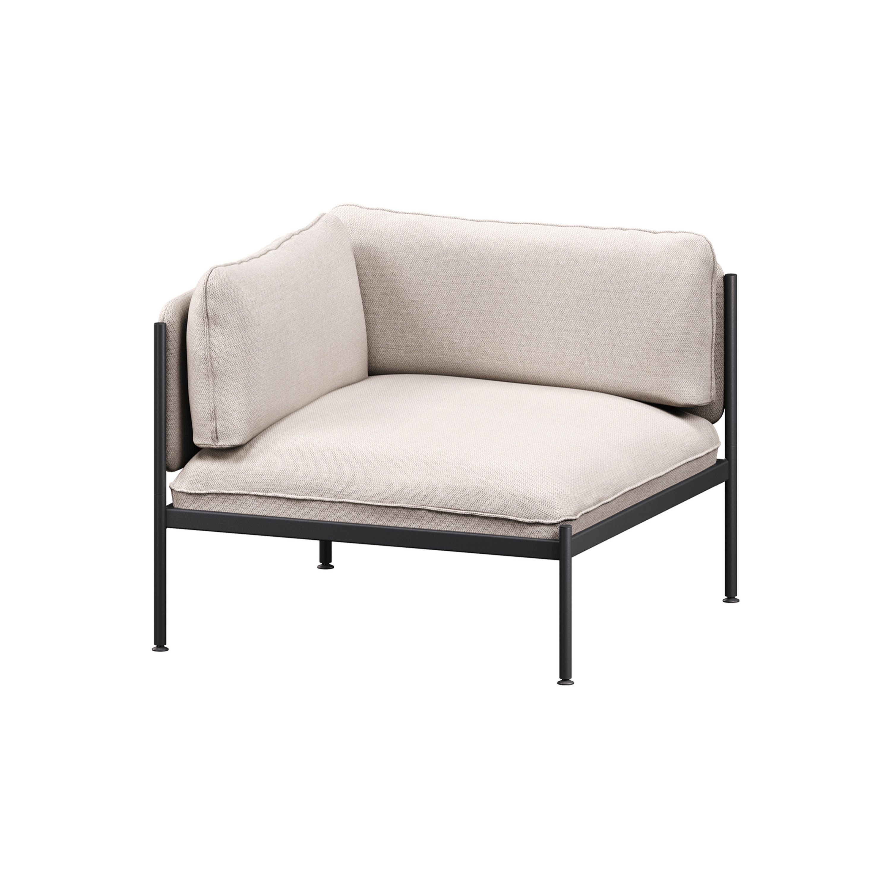 Toom Modular Sofa - Corner Armchair  | Oatmilk Beige