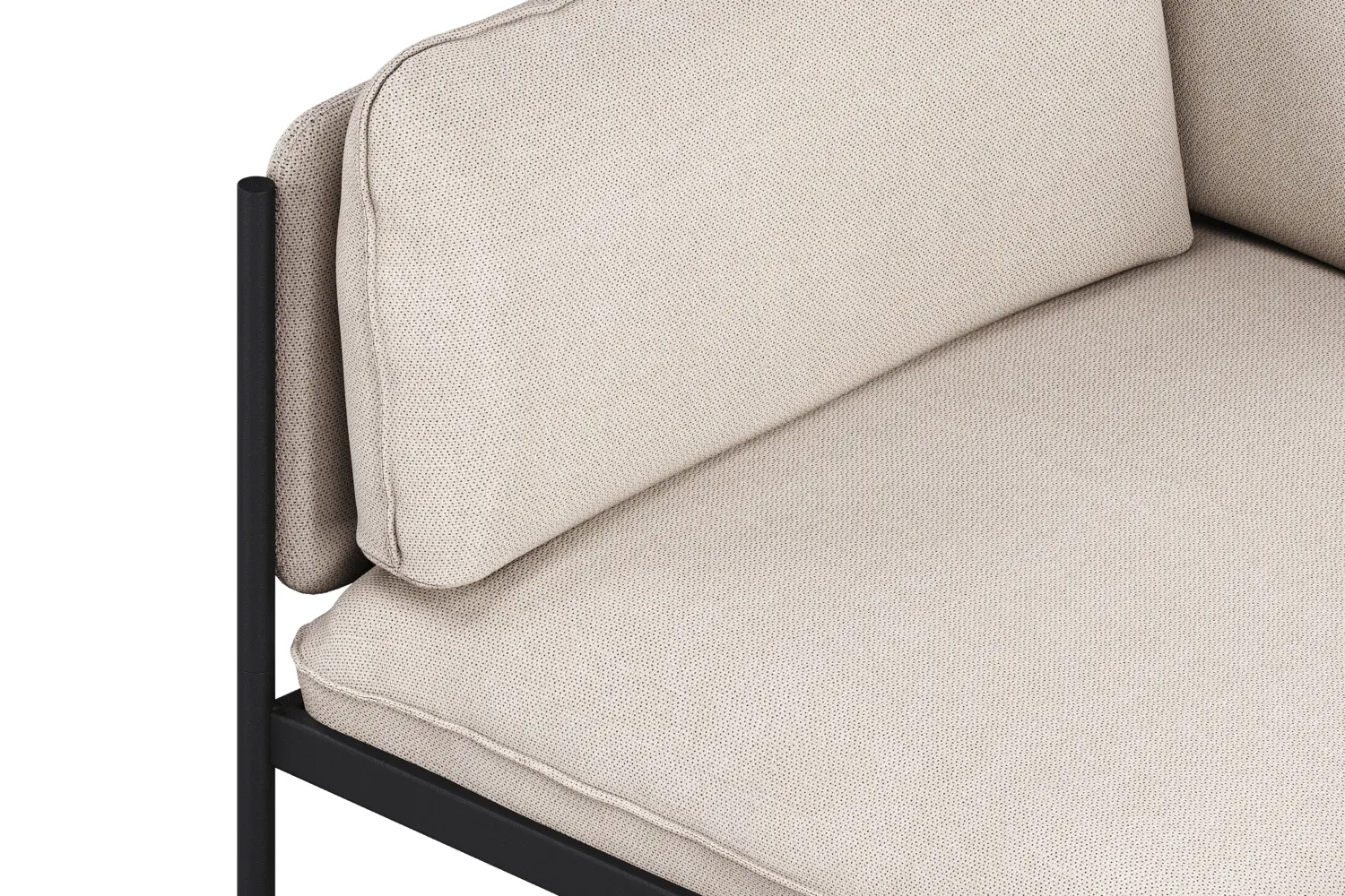 noo.ma - Toom Modular Sofa - Corner Armchair | Oatmilk Beige