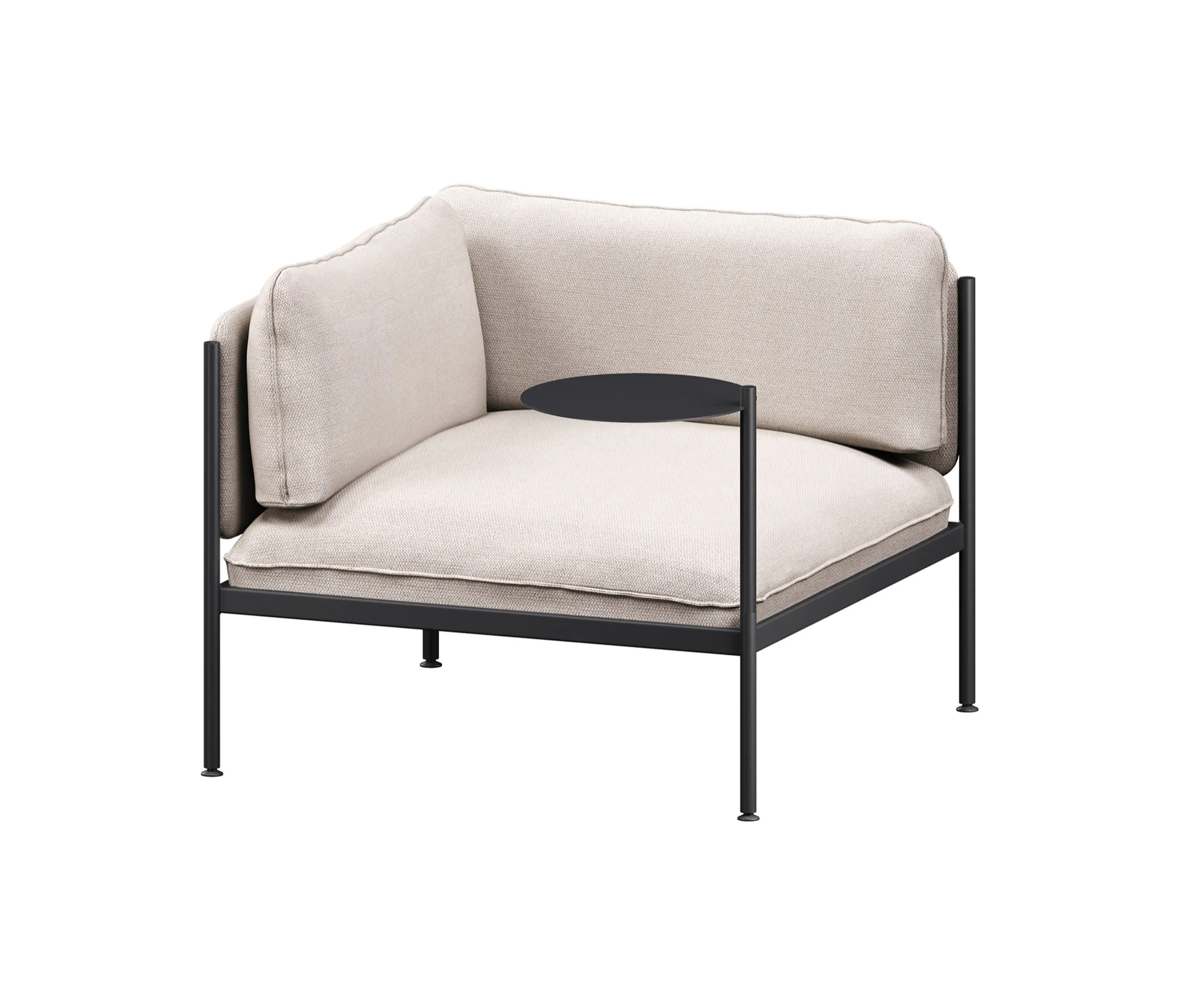noo.ma - Toom Modular Sofa - Corner Armchair | Oatmilk Beige