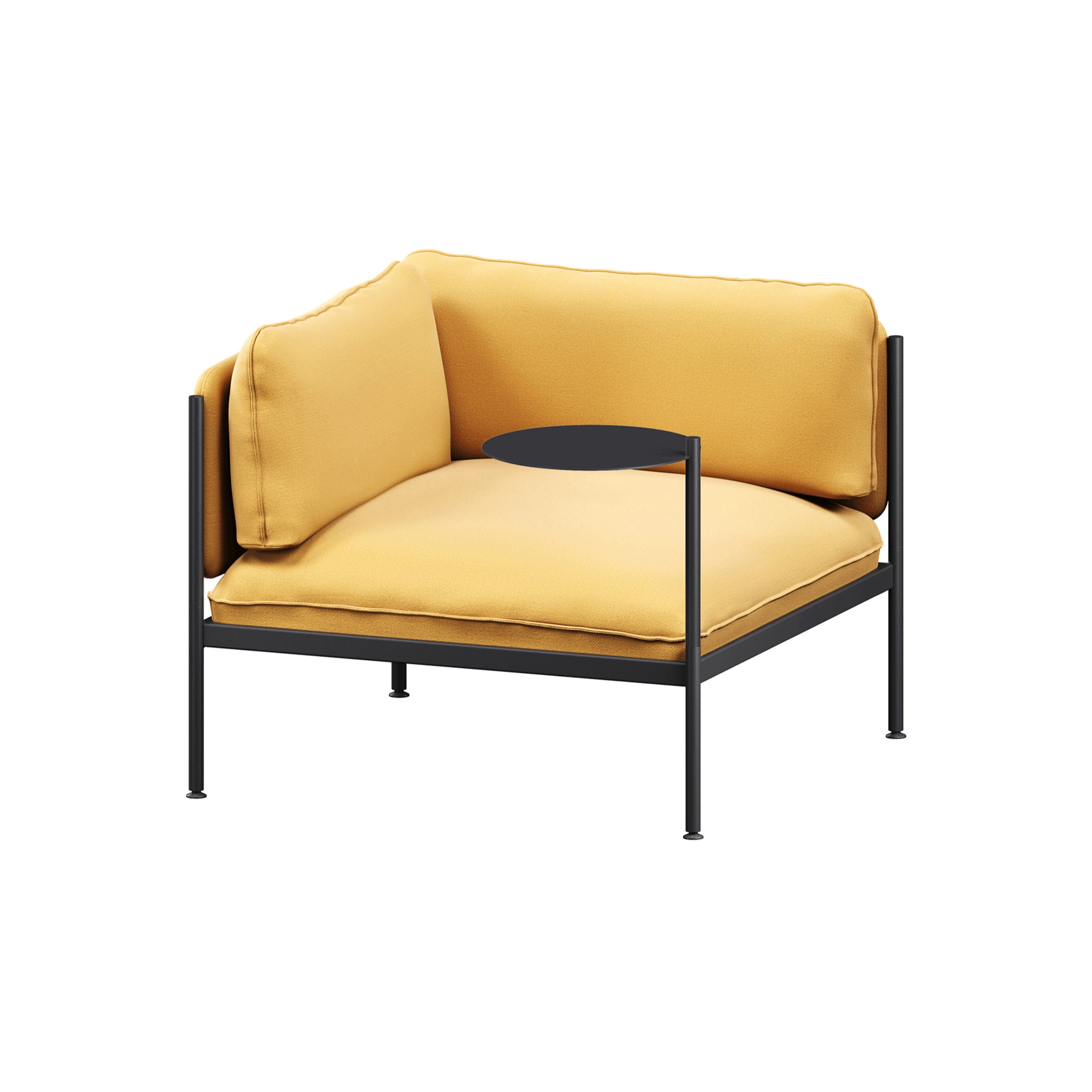 Toom Modular Sofa - Corner Armchair | Yellow Ochre