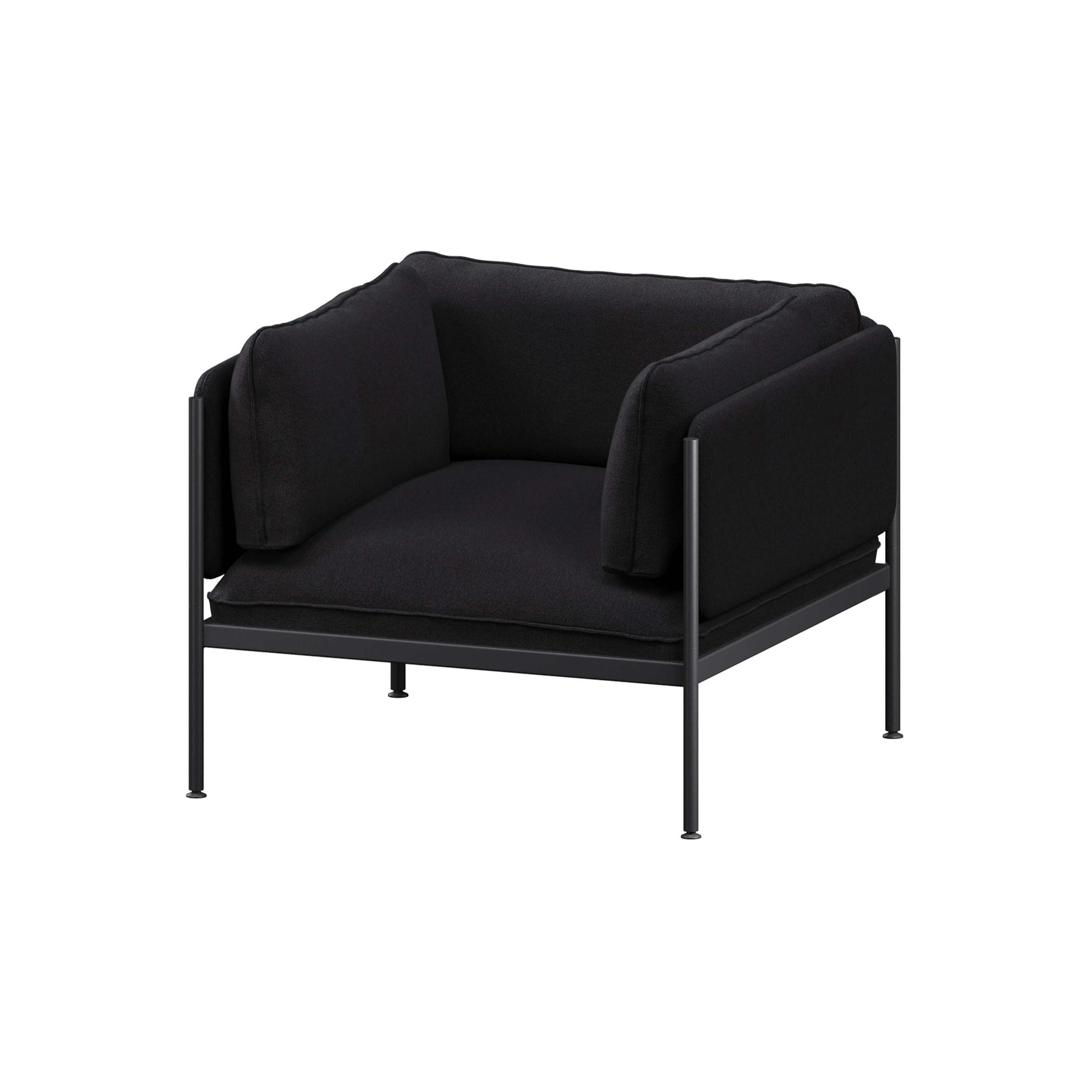 Toom Modular Sofa - Armchair | Graphite Black