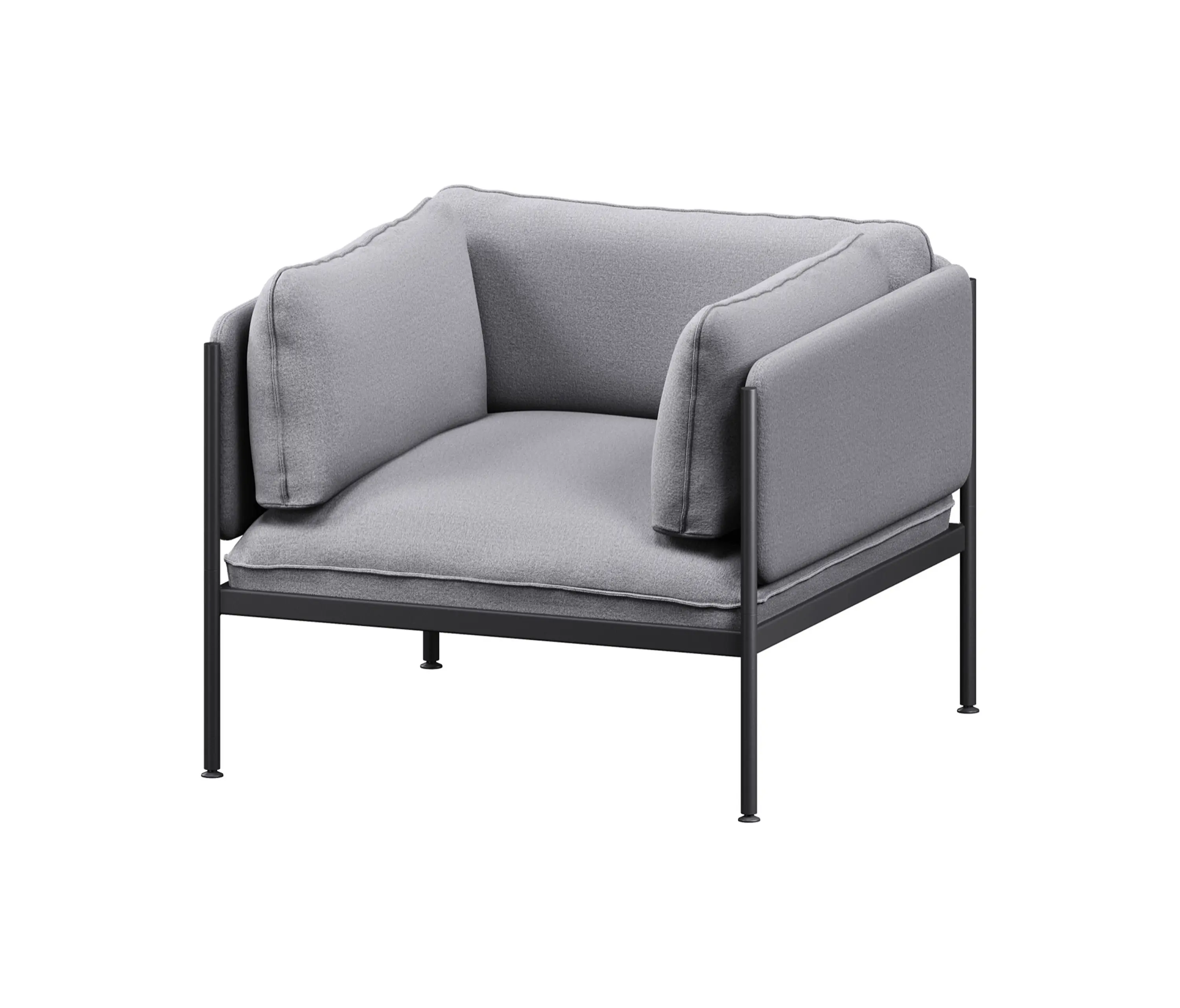 noo.ma - Toom Modular Sofa - Armchair | Pale Grey