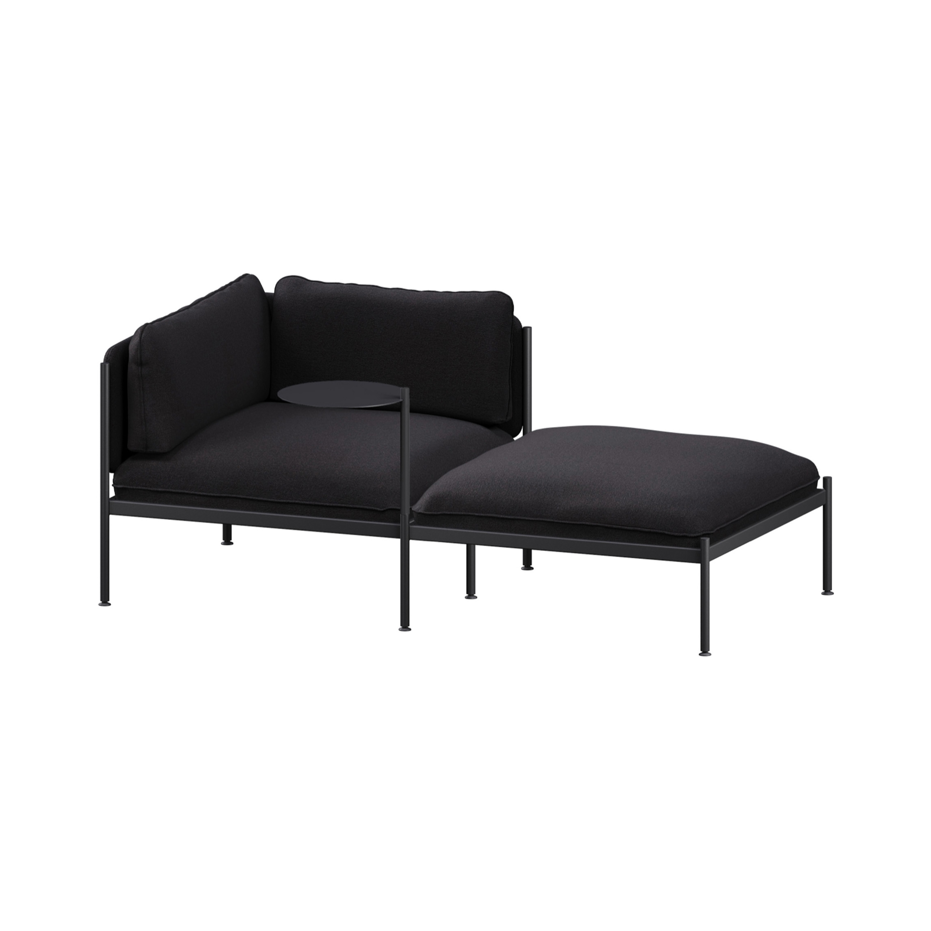 Mostrar el producto Toom Modular Sofa 2 Seater | Graphite Black del fabricante noo.ma