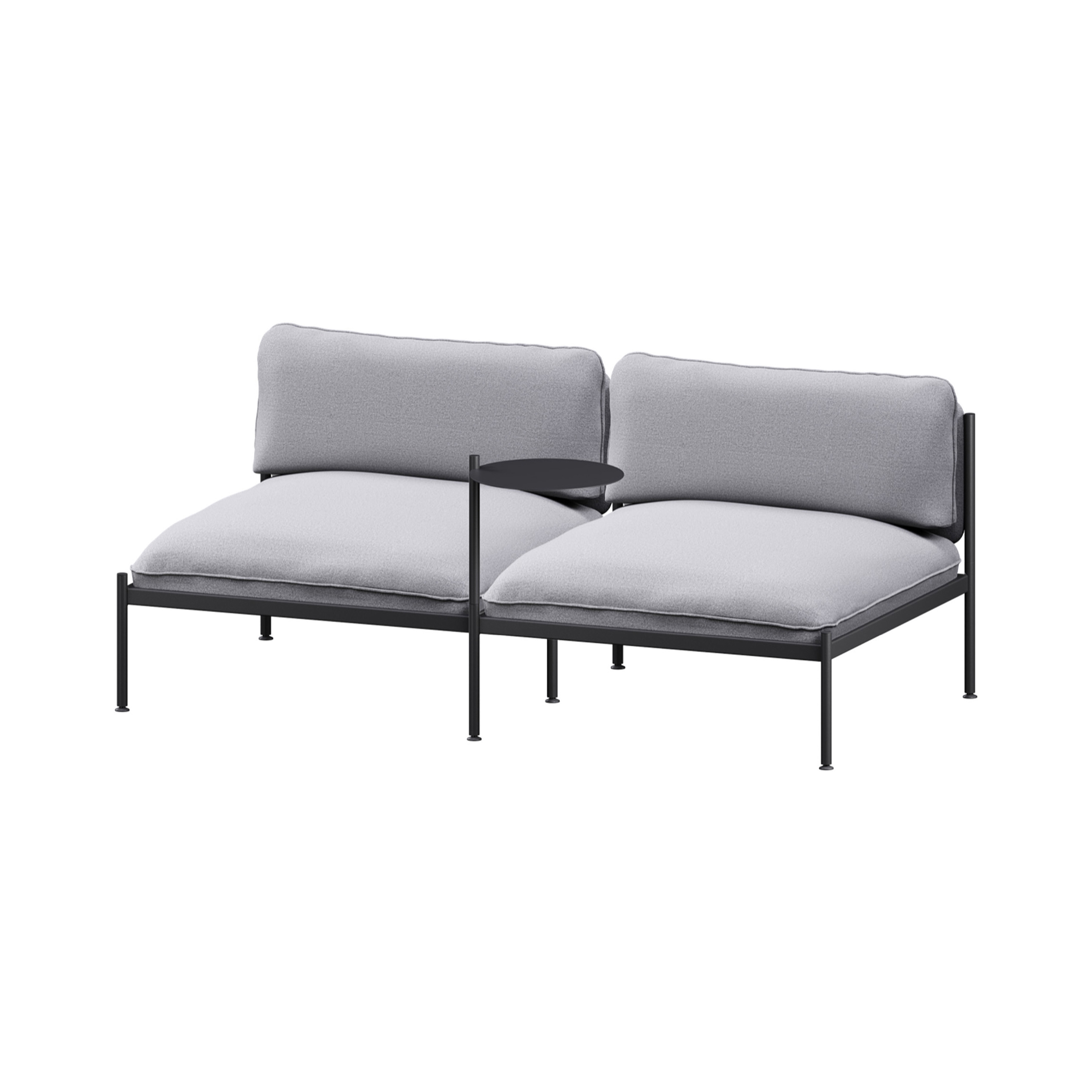 Toom Modular Sofa 2 Seater | Pale Grey