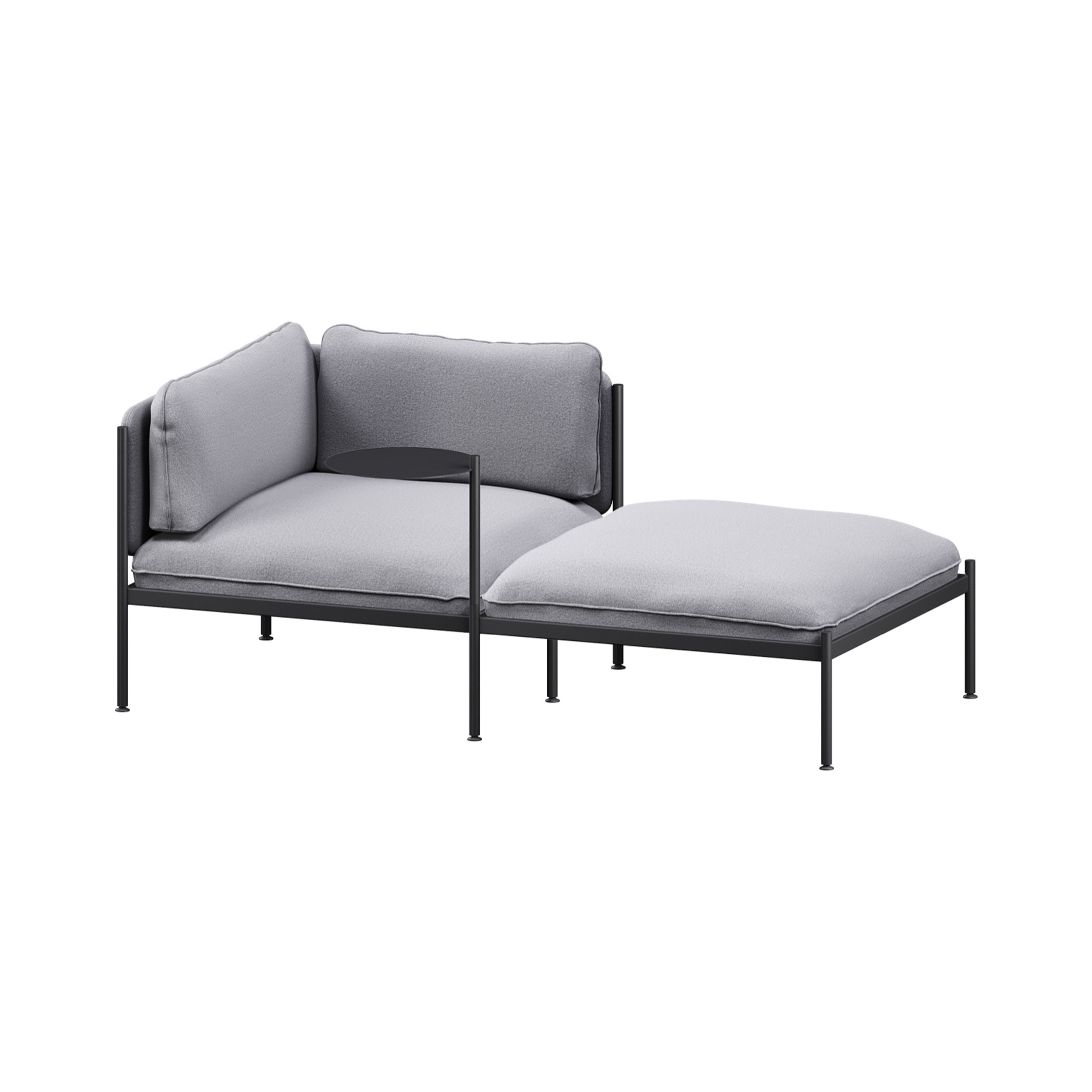 Toom Modular Sofa 2 Seater | Pale Grey
