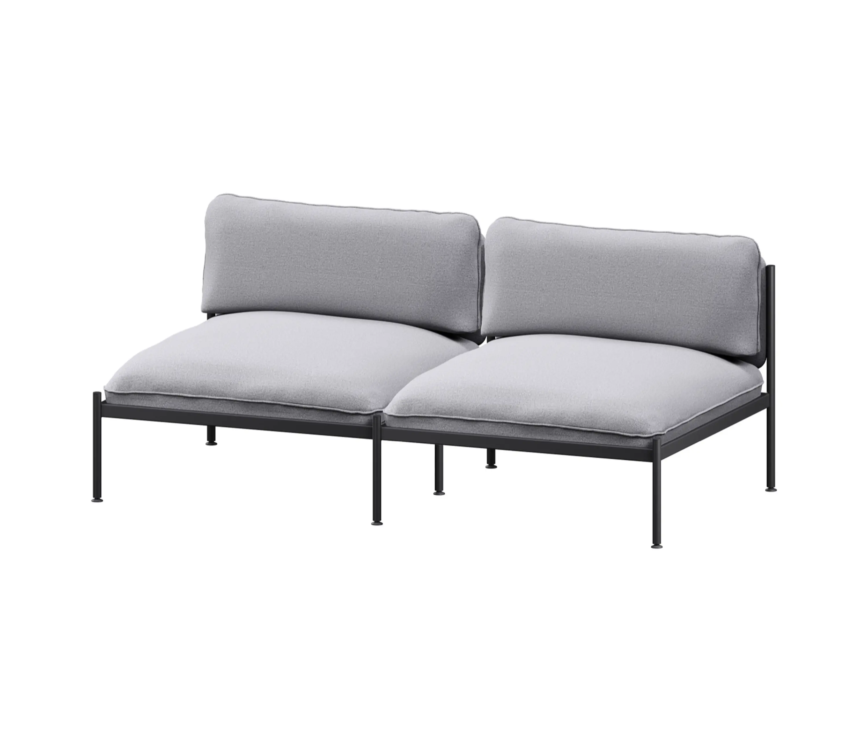 noo.ma - Toom Modular Sofa 2 Seater | Pale Grey