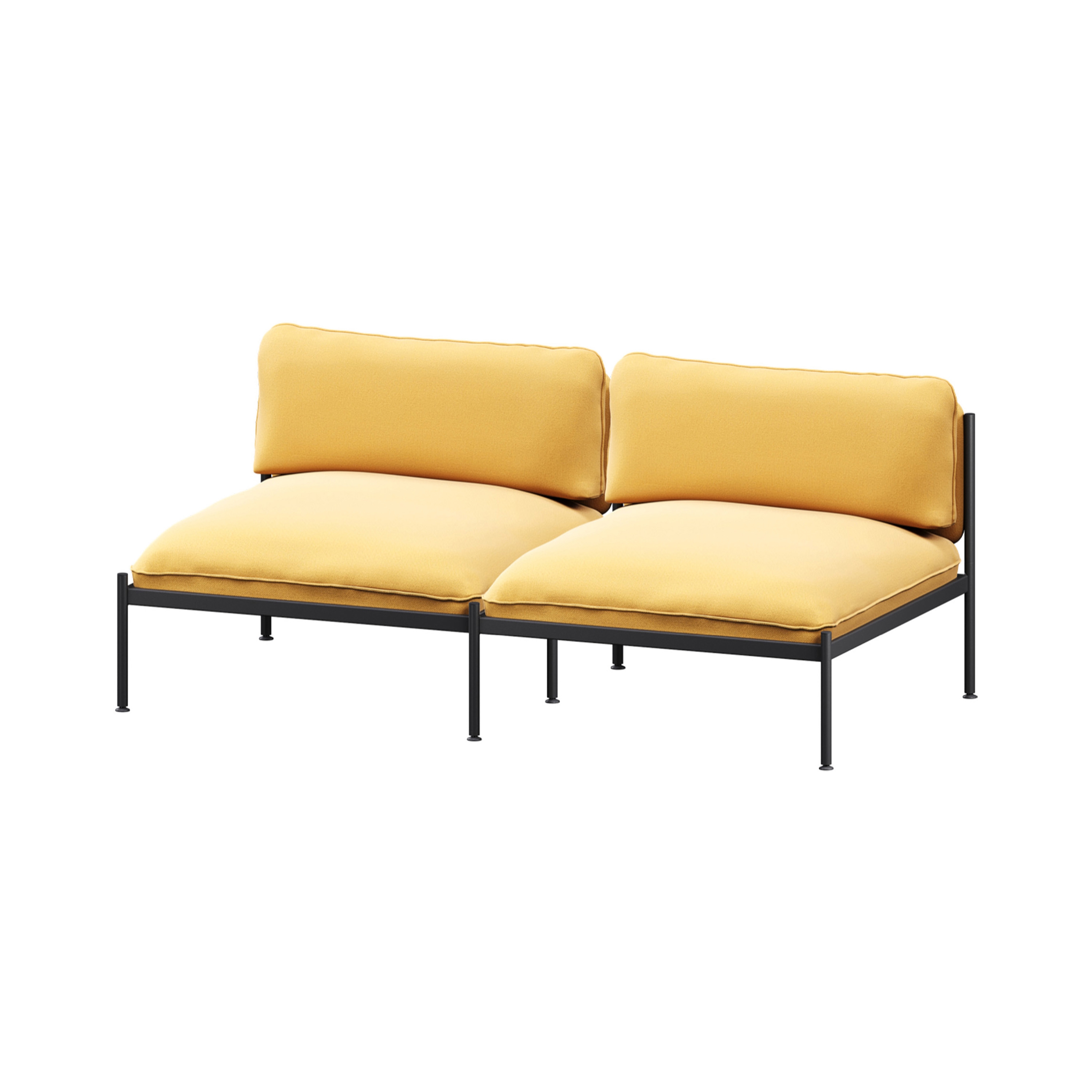 Toom Modular Sofa 2 Seater | Yellow Ochre