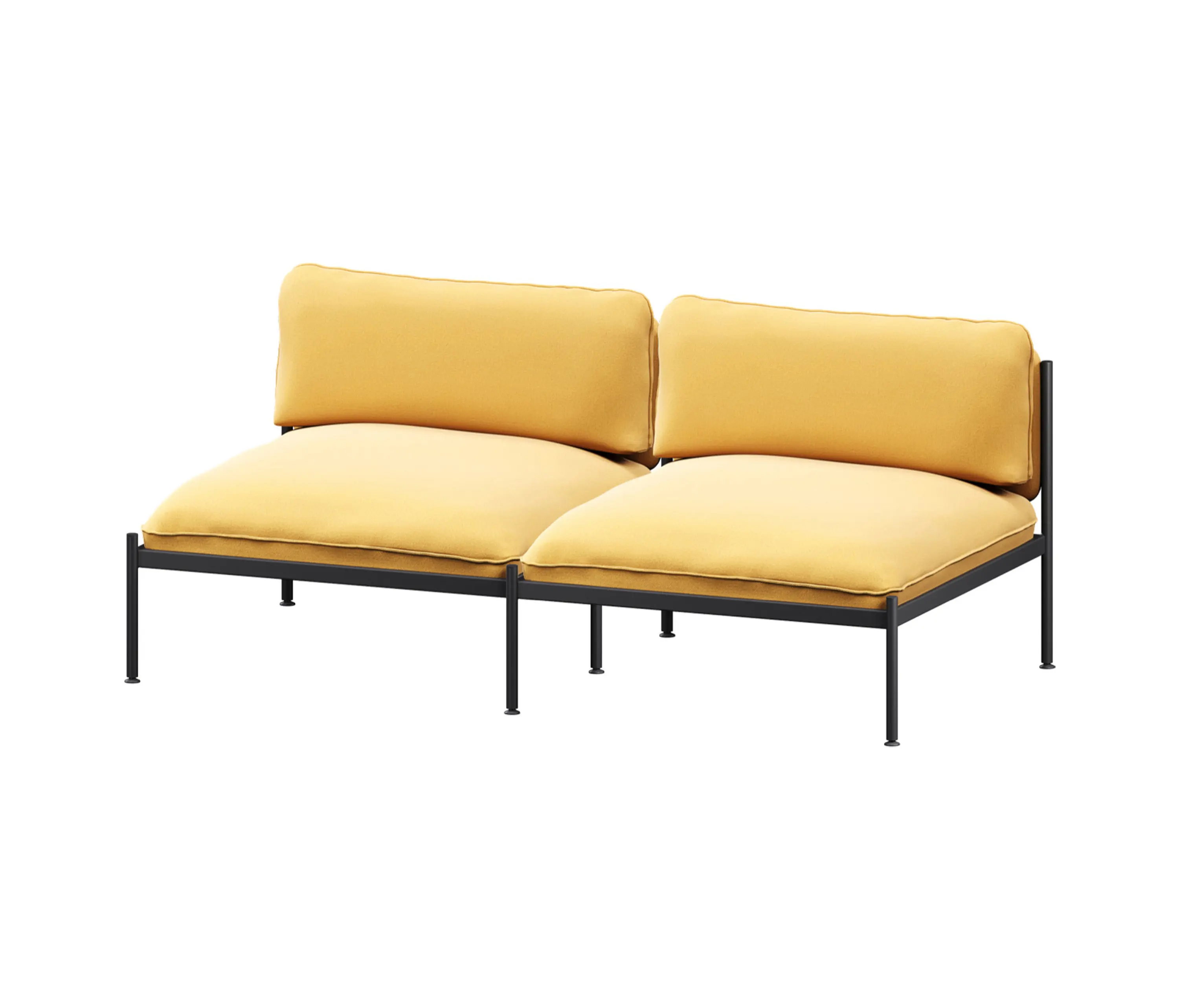 noo.ma - Toom Modular Sofa 2 Seater | Yellow Ochre