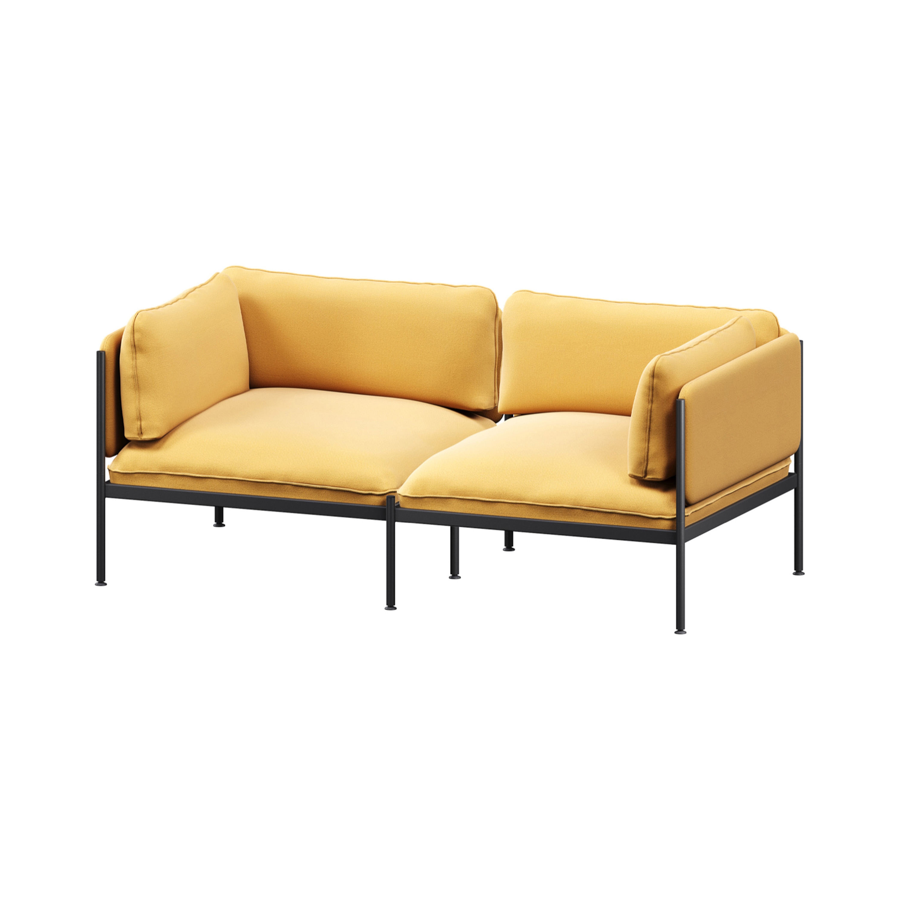 Mostrar el producto Toom Modular Sofa 2 Seater - Full | Yellow Ochre del fabricante noo.ma