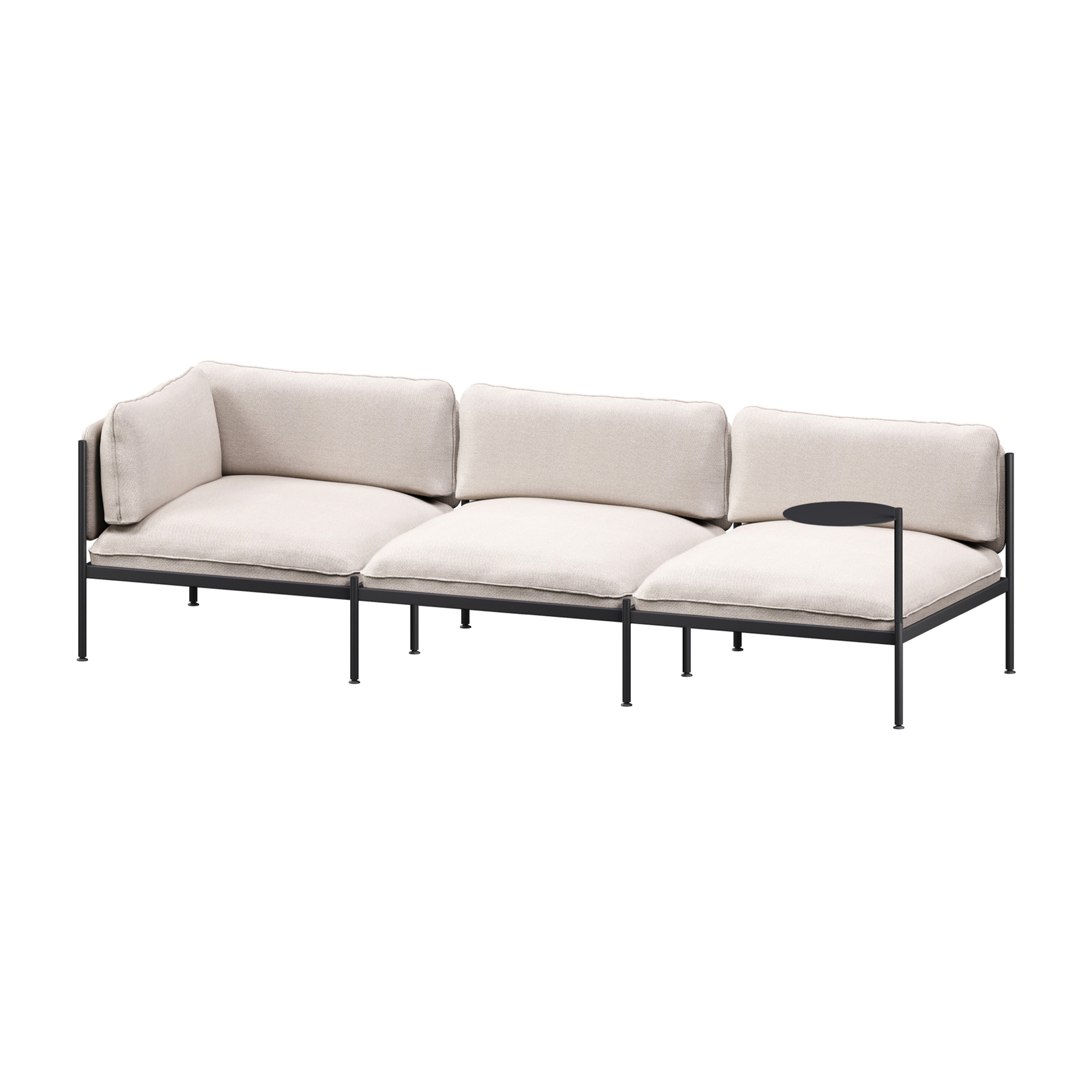Toom Modular Sofa 3 Seater | Oatmilk Beige