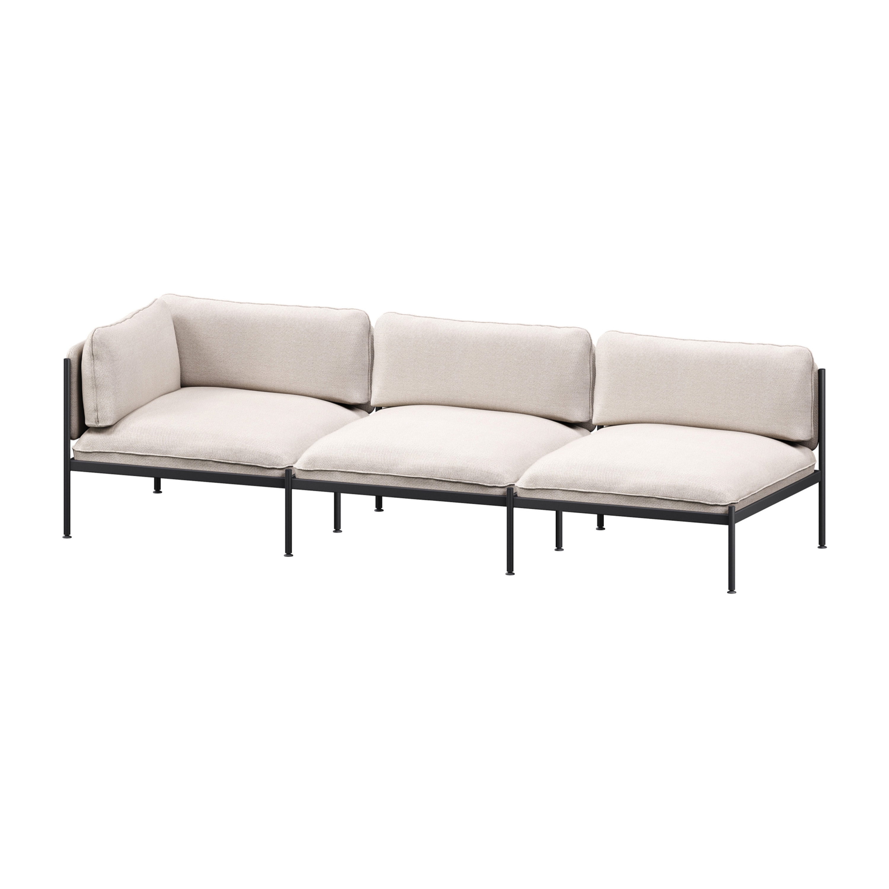 Mostrar el producto Toom Modular Sofa 3 Seater | Oatmilk Beige del fabricante noo.ma