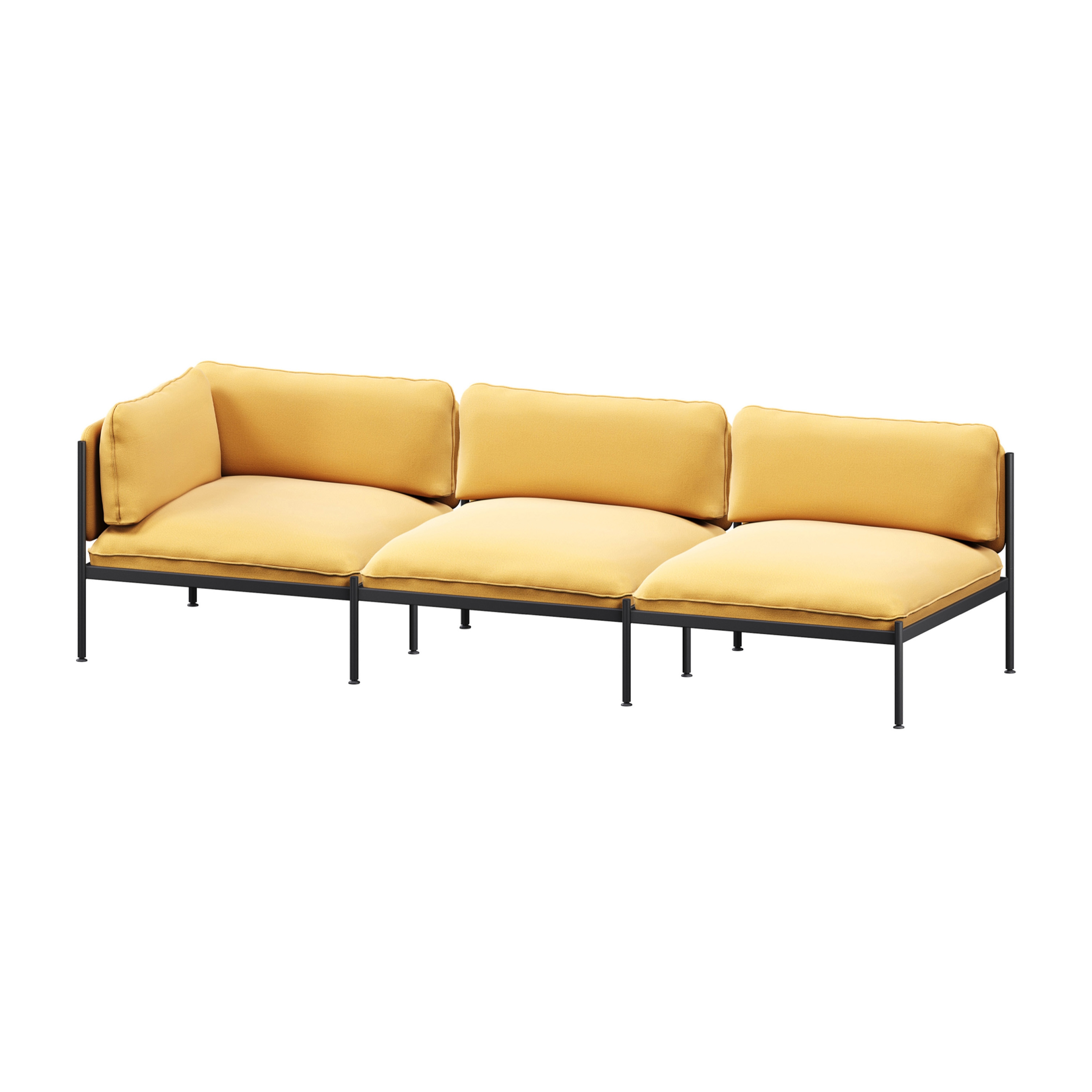 Toom Modular Sofa 3 Seater | Yellow Ochre