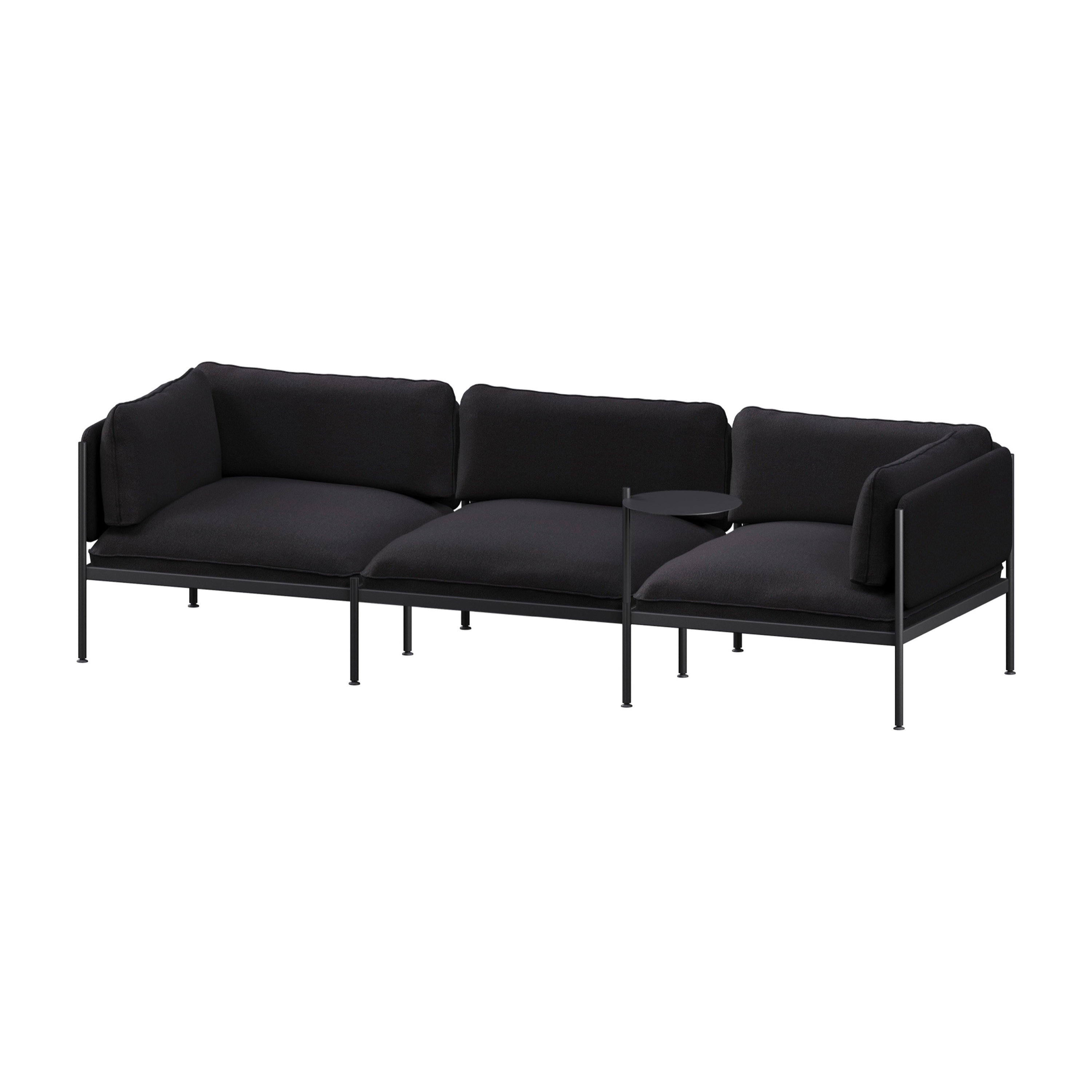 Toom Modular Sofa 3 Seater - Full | Graphite Black