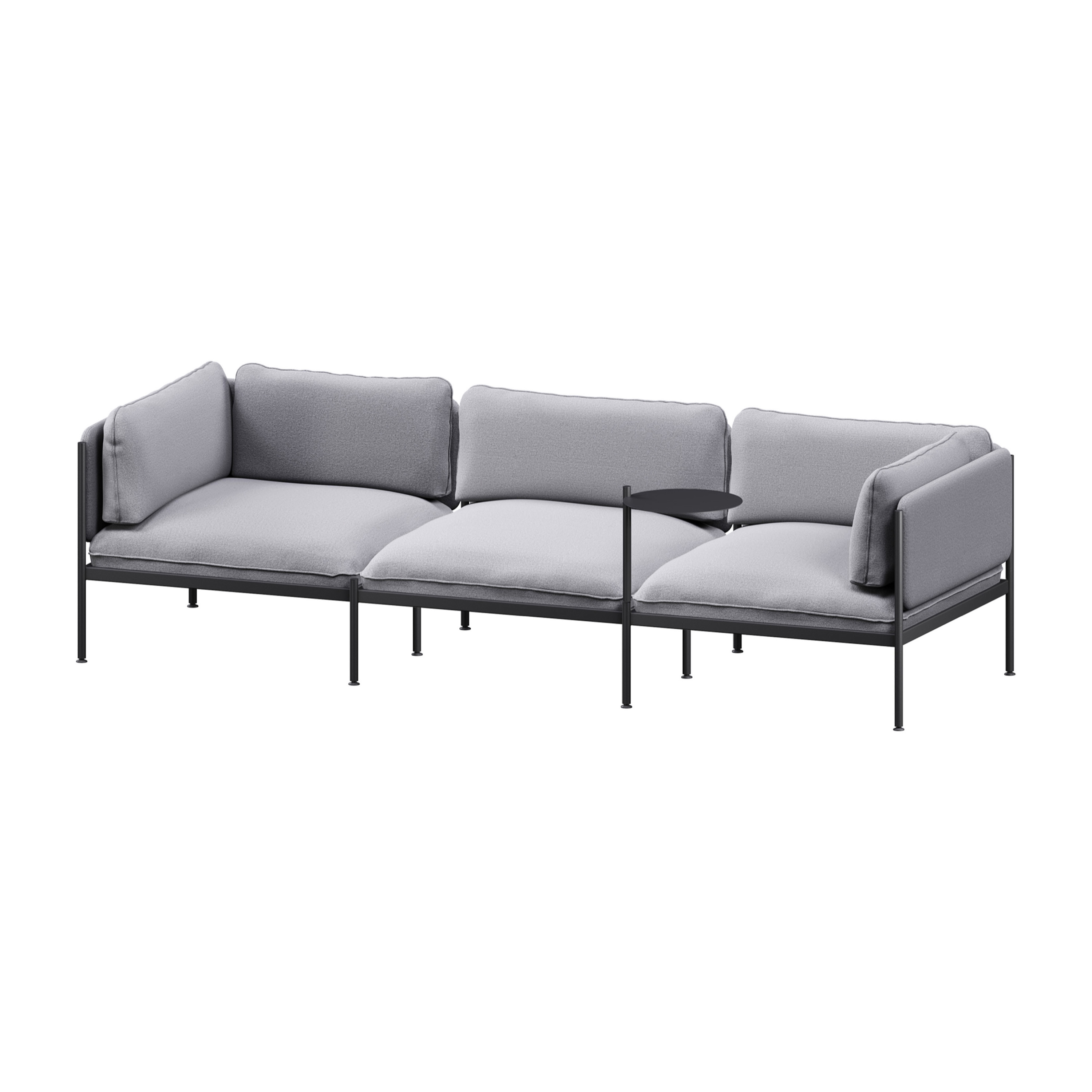 Toom Modular Sofa 3 Seater - Full | Pale Grey