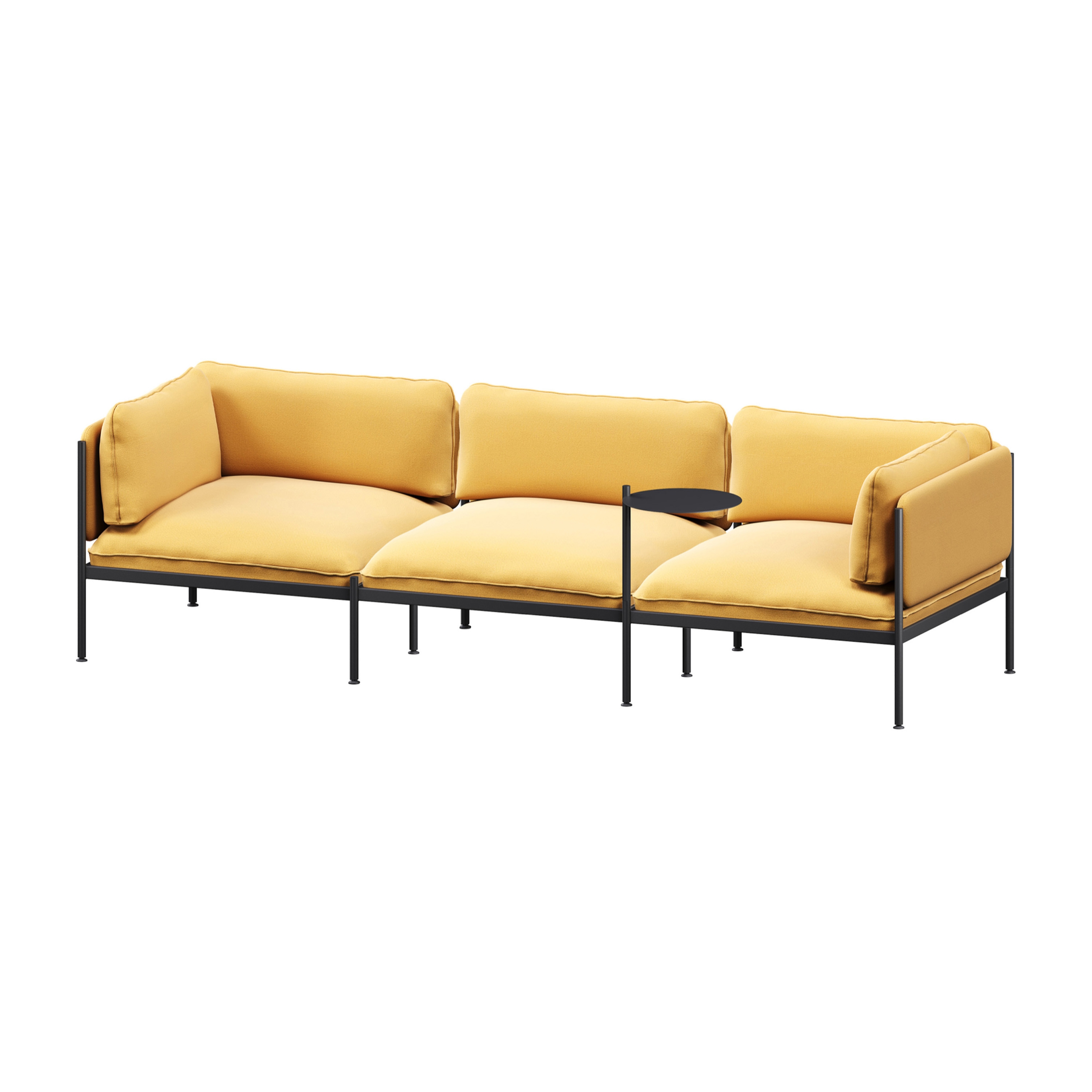 Mostrar el producto Toom Modular Sofa 3 Seater - Full | Yellow Ochre del fabricante noo.ma