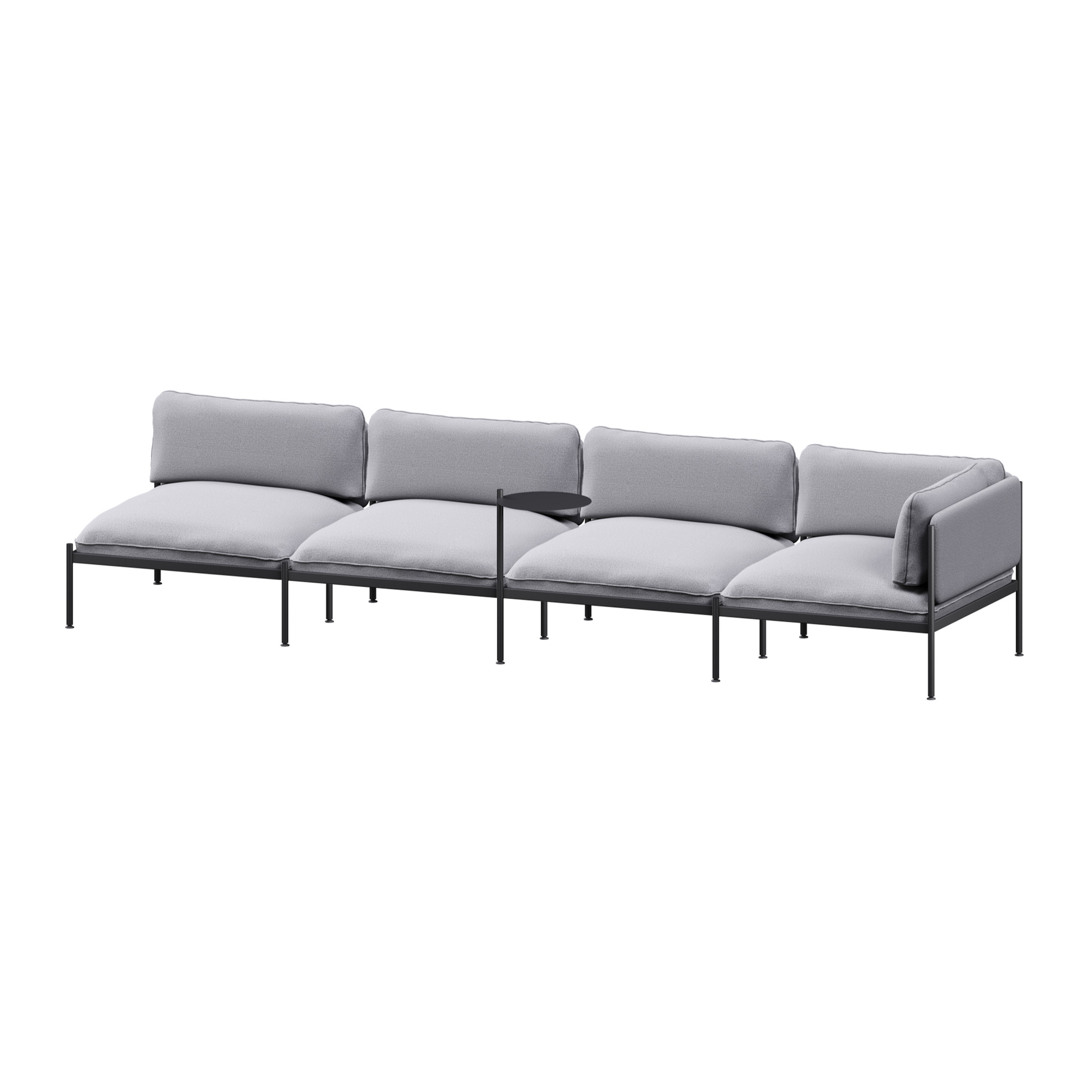 Mostrar el producto Toom Modular Sofa 4 Seater | Pale Grey del fabricante noo.ma