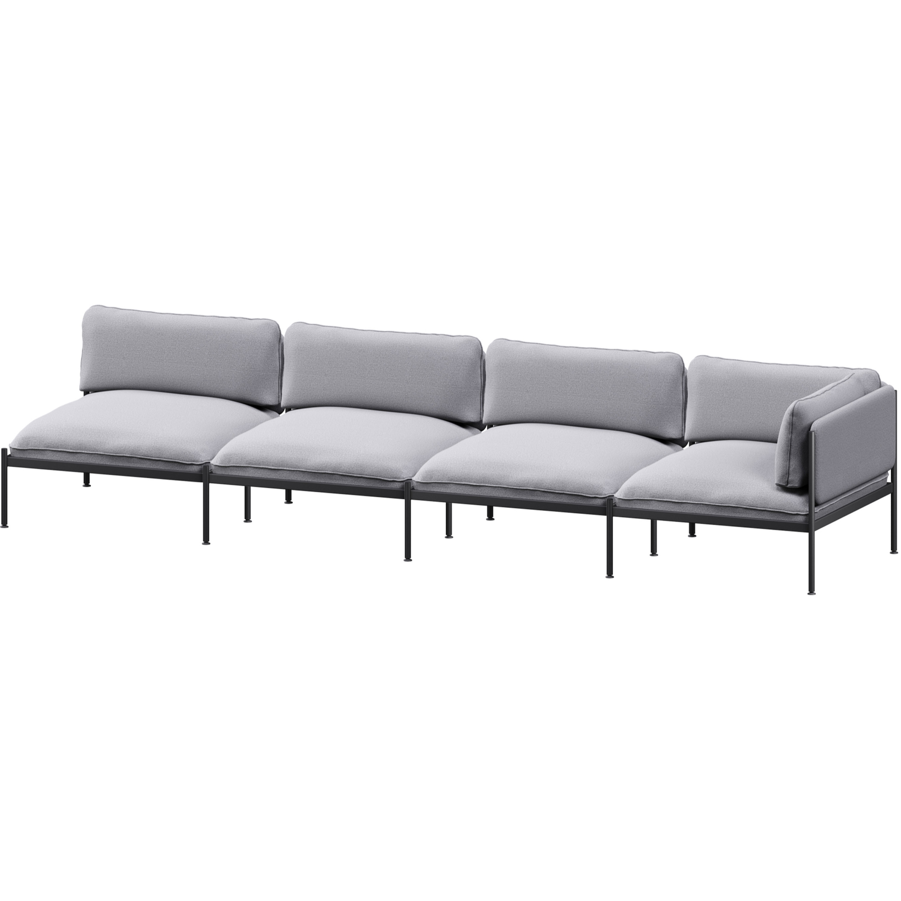 Toom Modular Sofa 4 Seater | Pale Grey