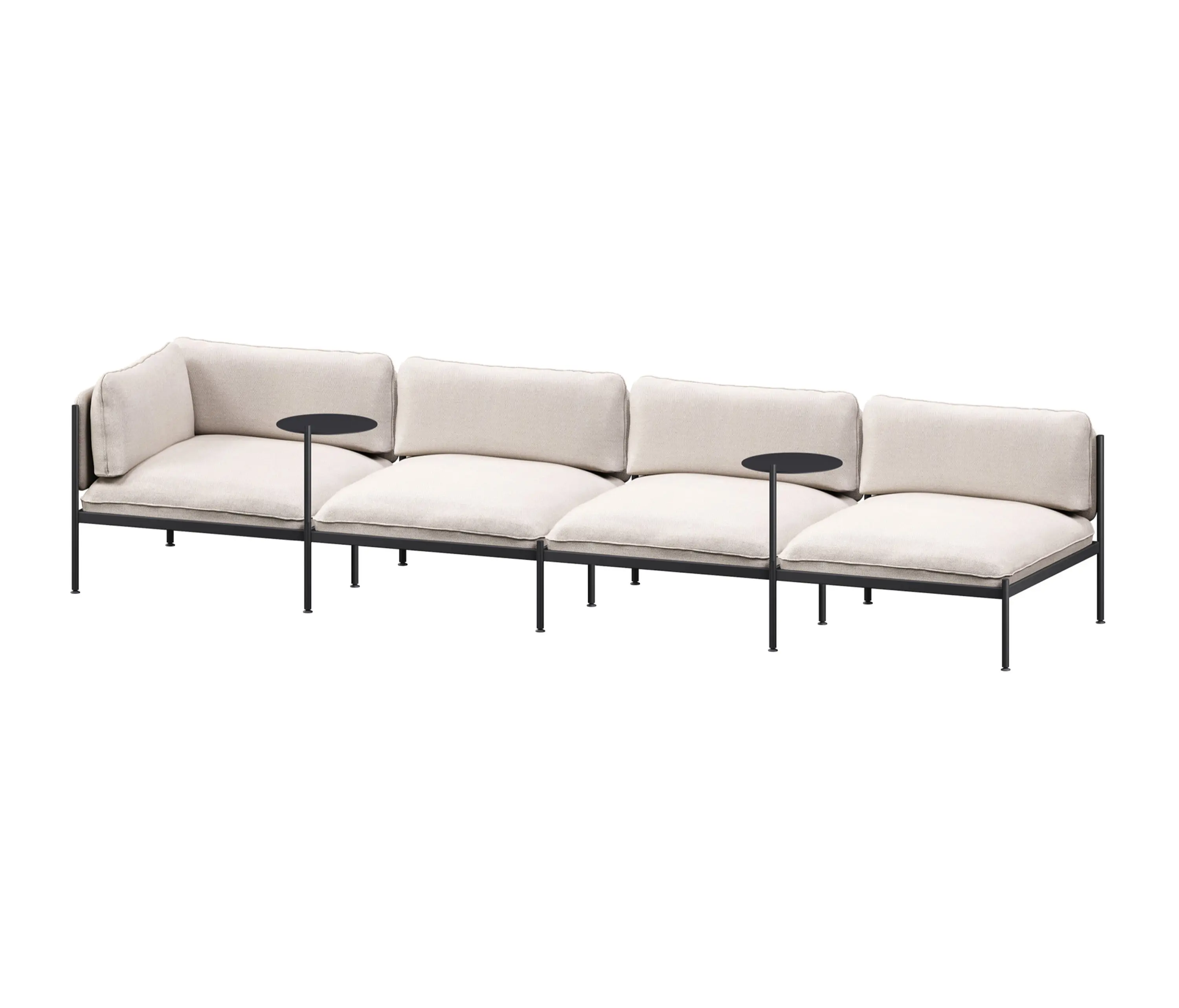 noo.ma - Toom Modular Sofa 4 Seater | Oatmilk Beige