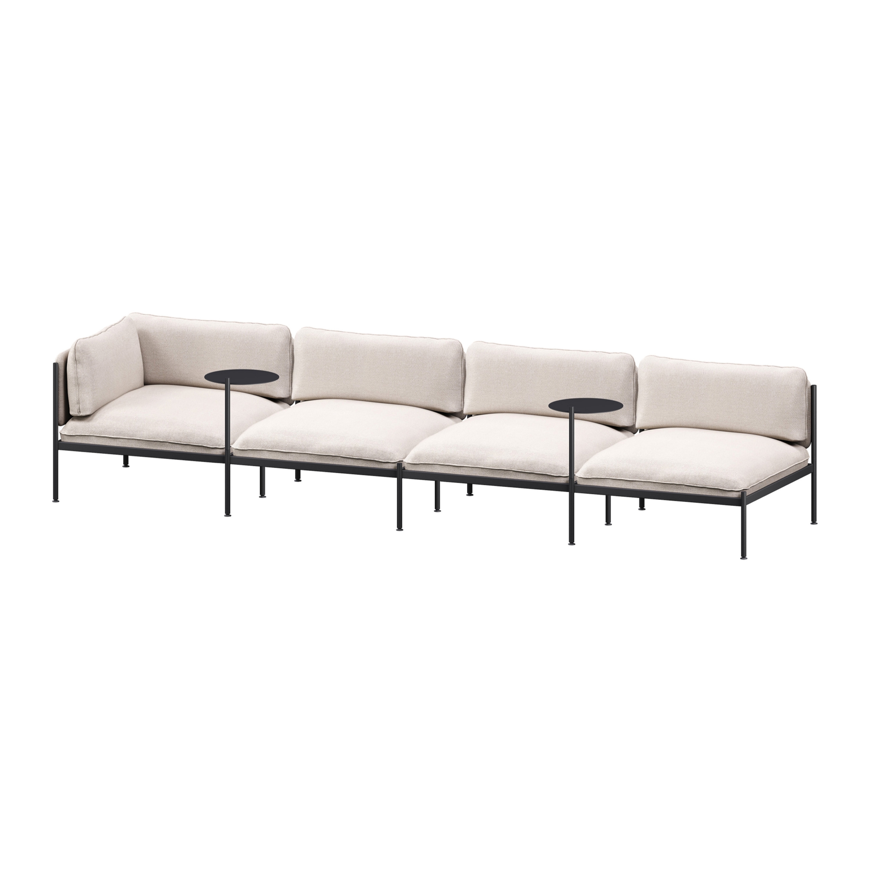Toom Modular Sofa 4 Seater | Oatmilk Beige