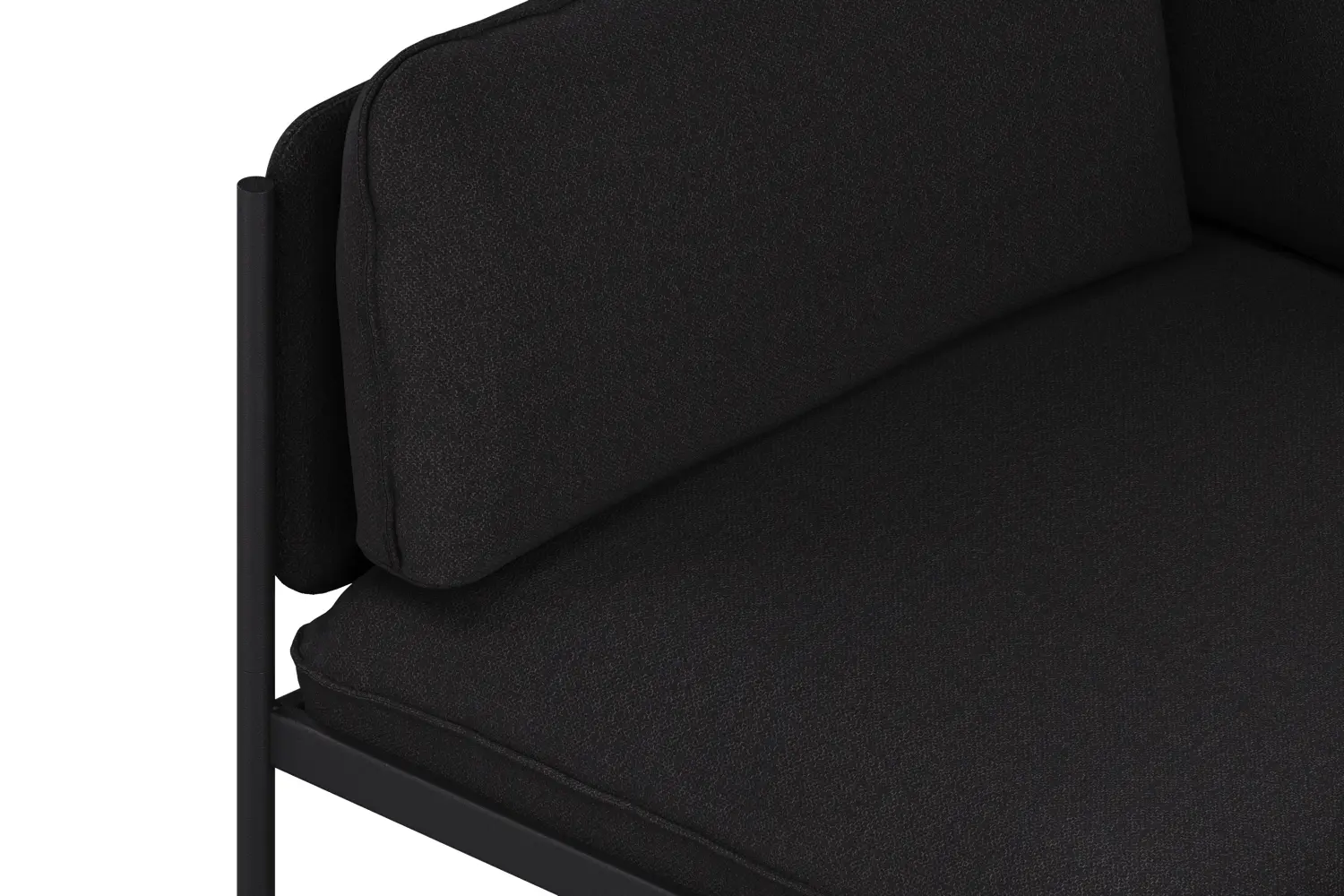 noo.ma - Toom Modular Sofa 4 Seater - Full | Graphite Black