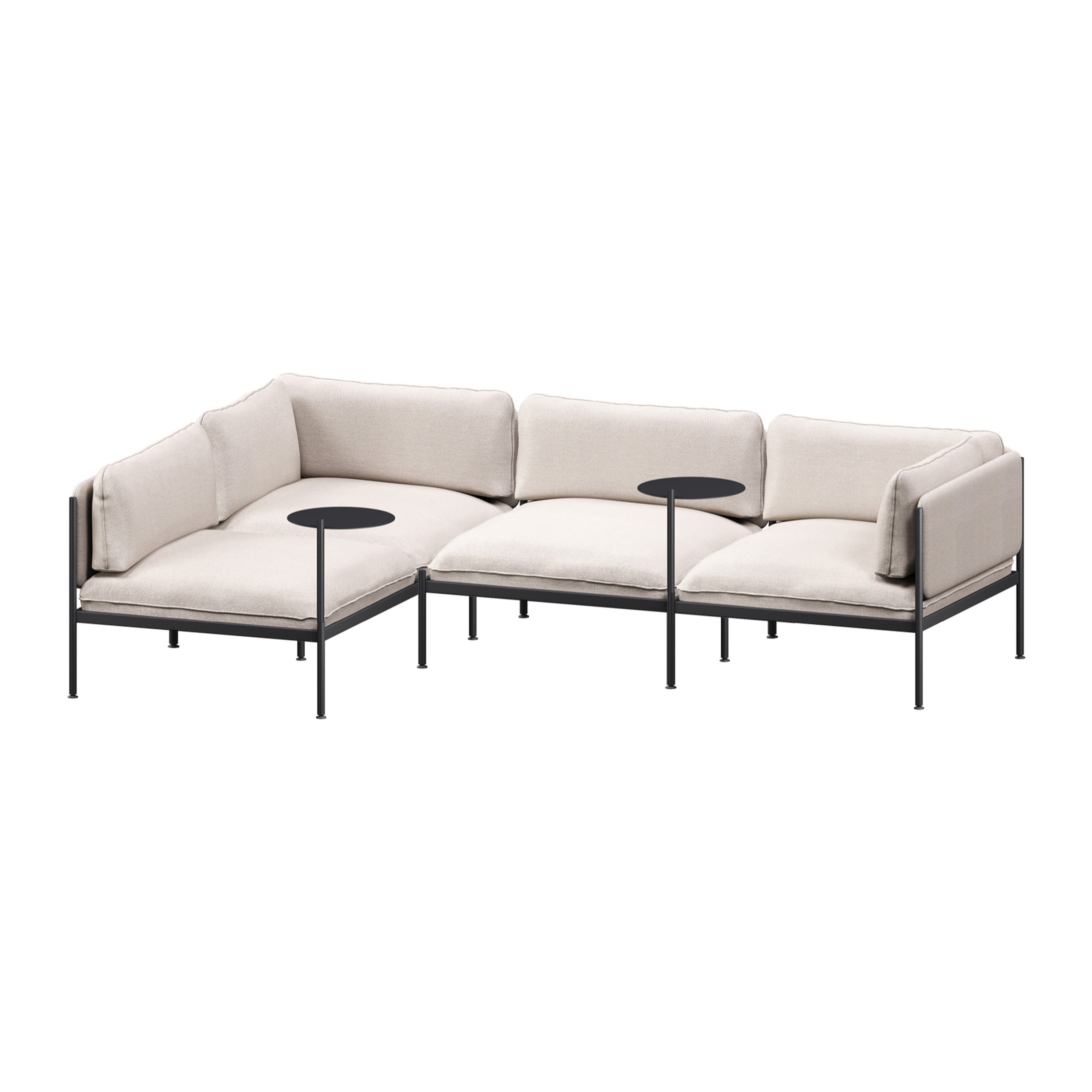 Toom Modular Sofa 4 Seater - Full | Oatmilk Beige