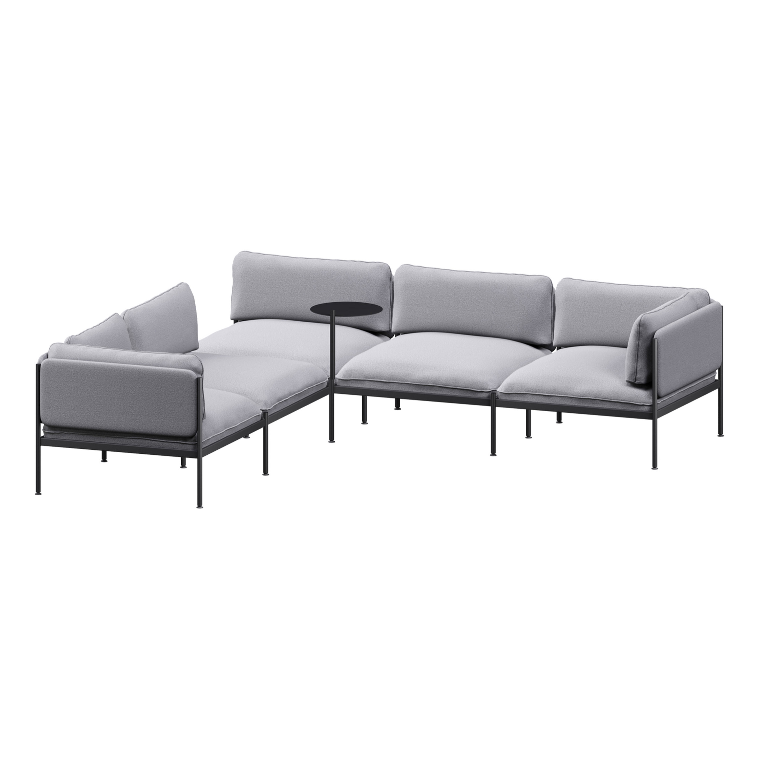 Toom Modular Sofa 5 Seater | Pale Grey
