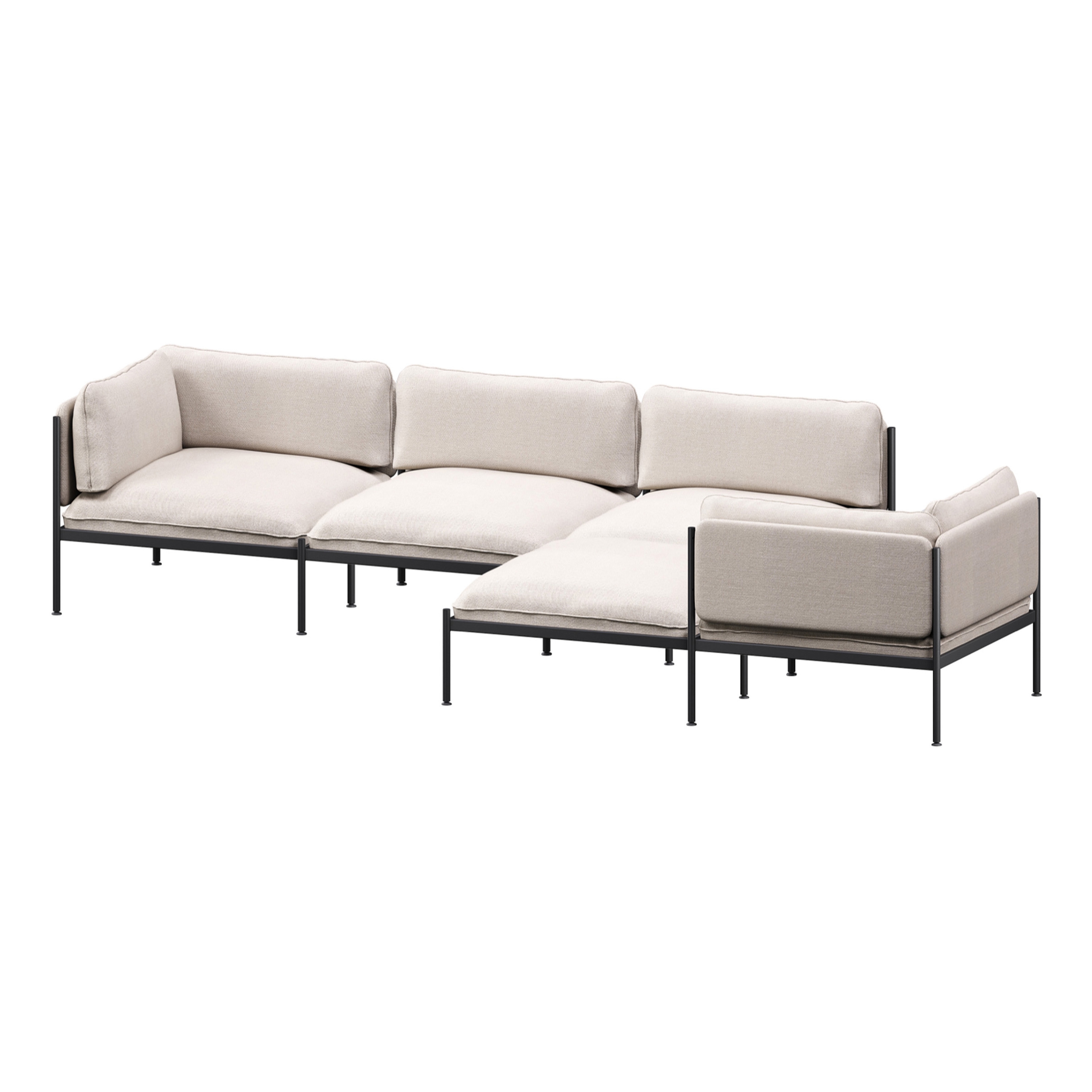 Mostrar el producto Toom Modular Sofa 5 Seater | Oatmilk Beige del fabricante noo.ma