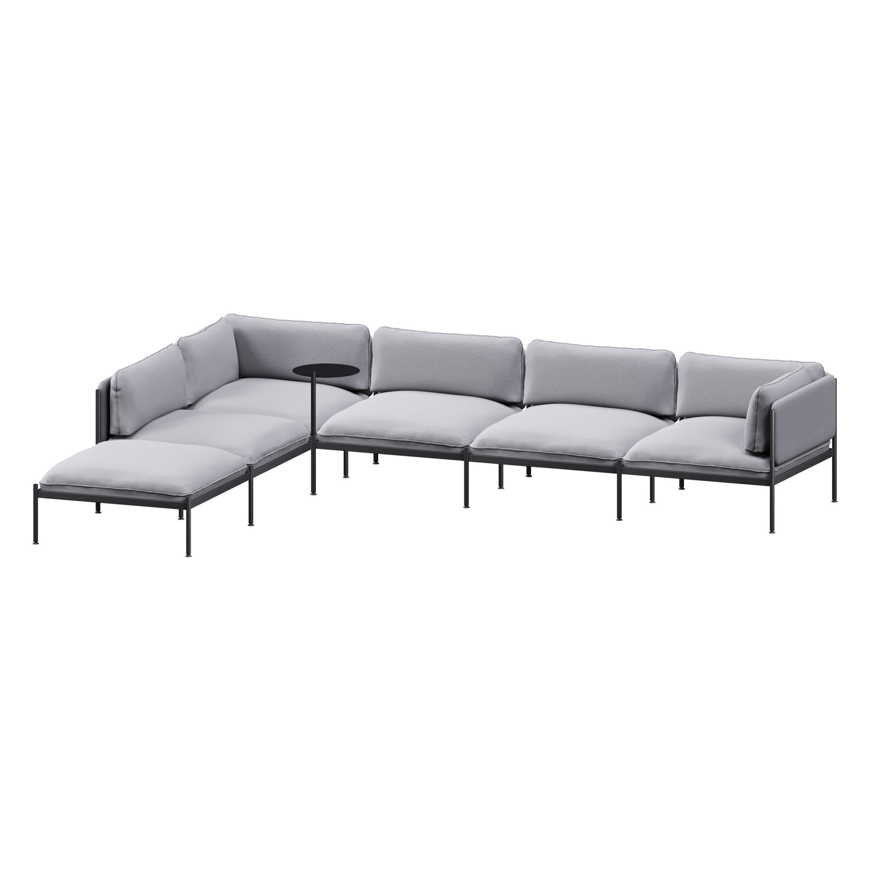 Mostrar el producto Toom Modular Sofa 6 Seater | Pale Grey del fabricante noo.ma
