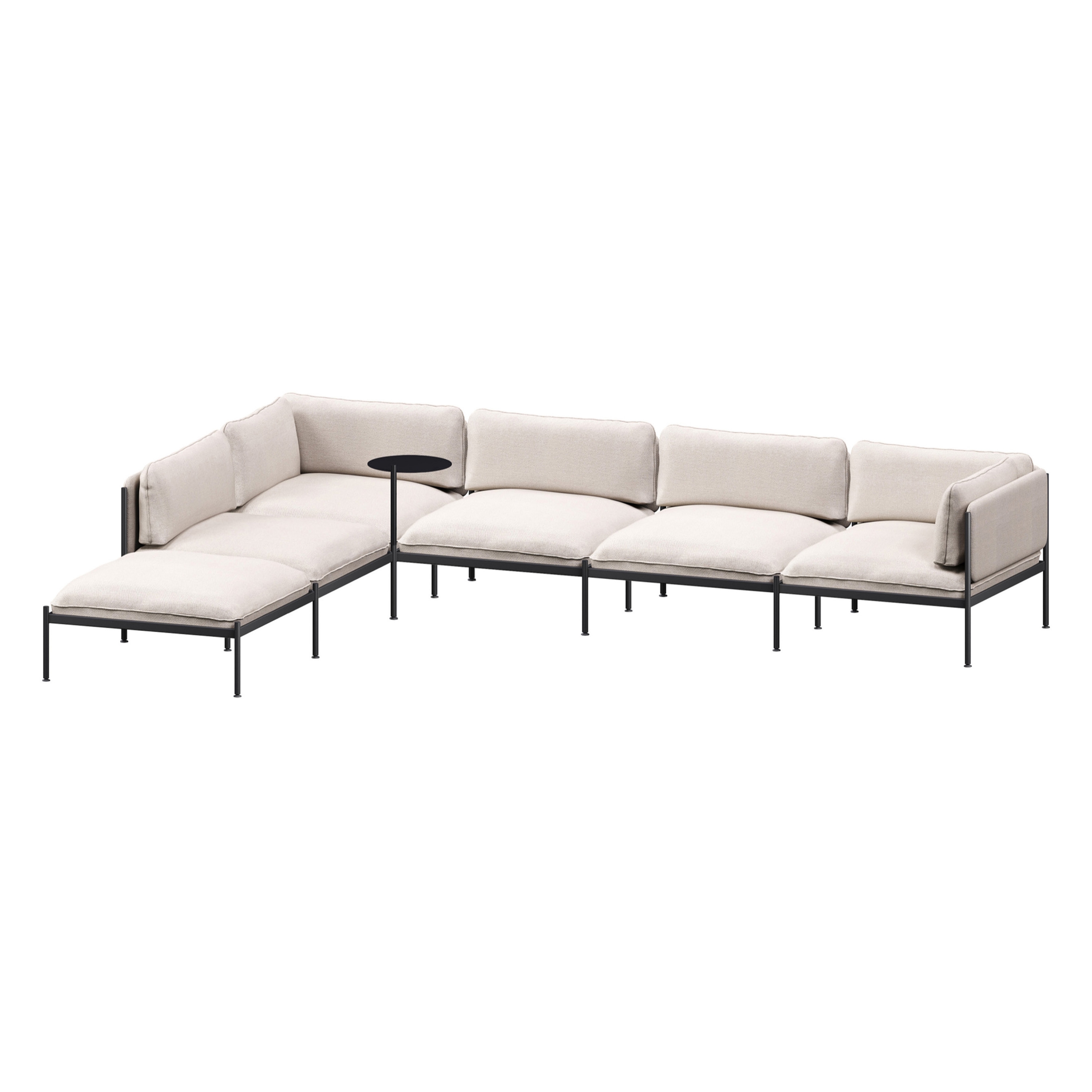 Toom Modular Sofa 6 Seater | Oatmilk Beige