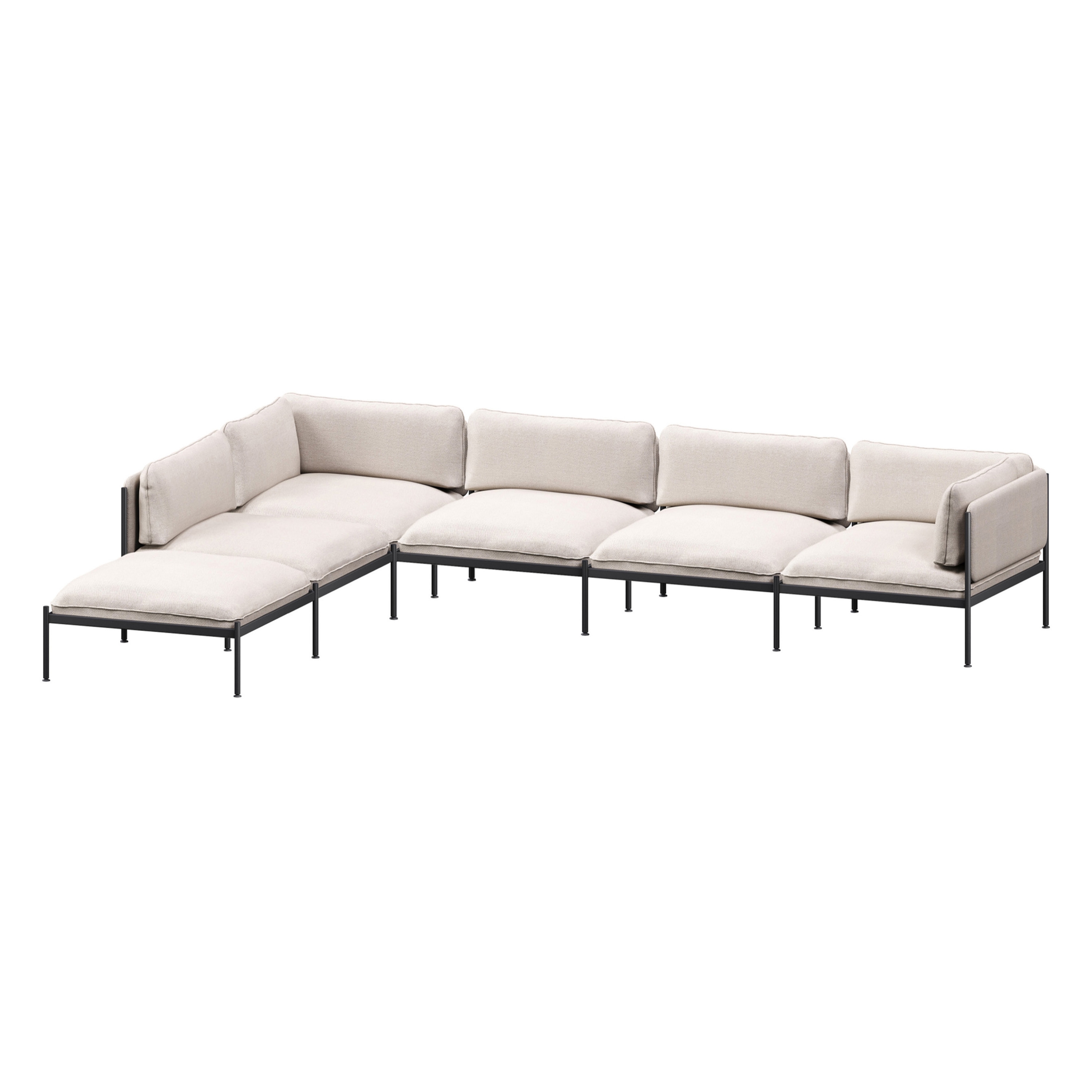 Mostrar el producto Toom Modular Sofa 6 Seater | Oatmilk Beige del fabricante noo.ma