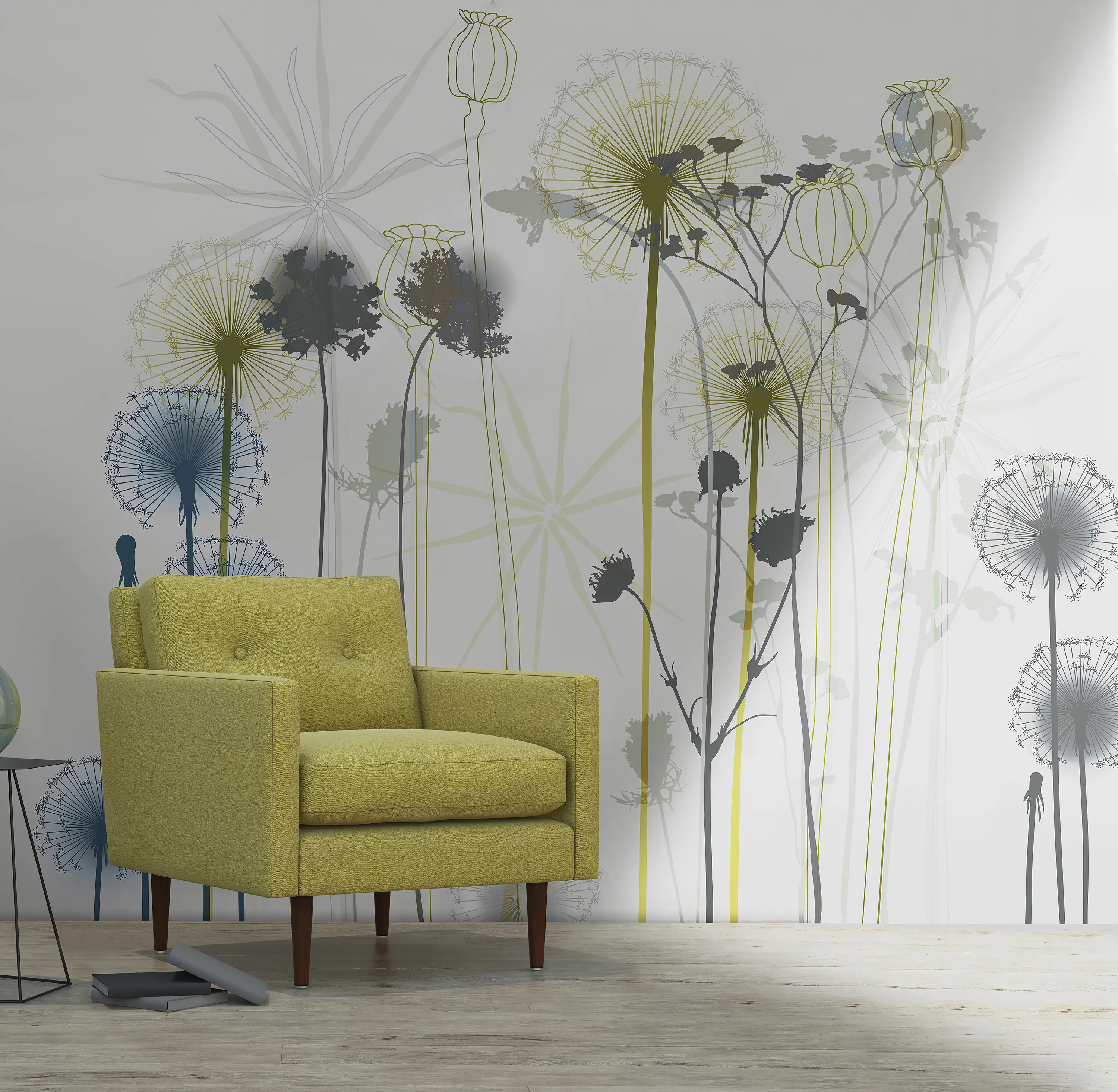 Taplab Wall Covering - Dandelion | 111_001