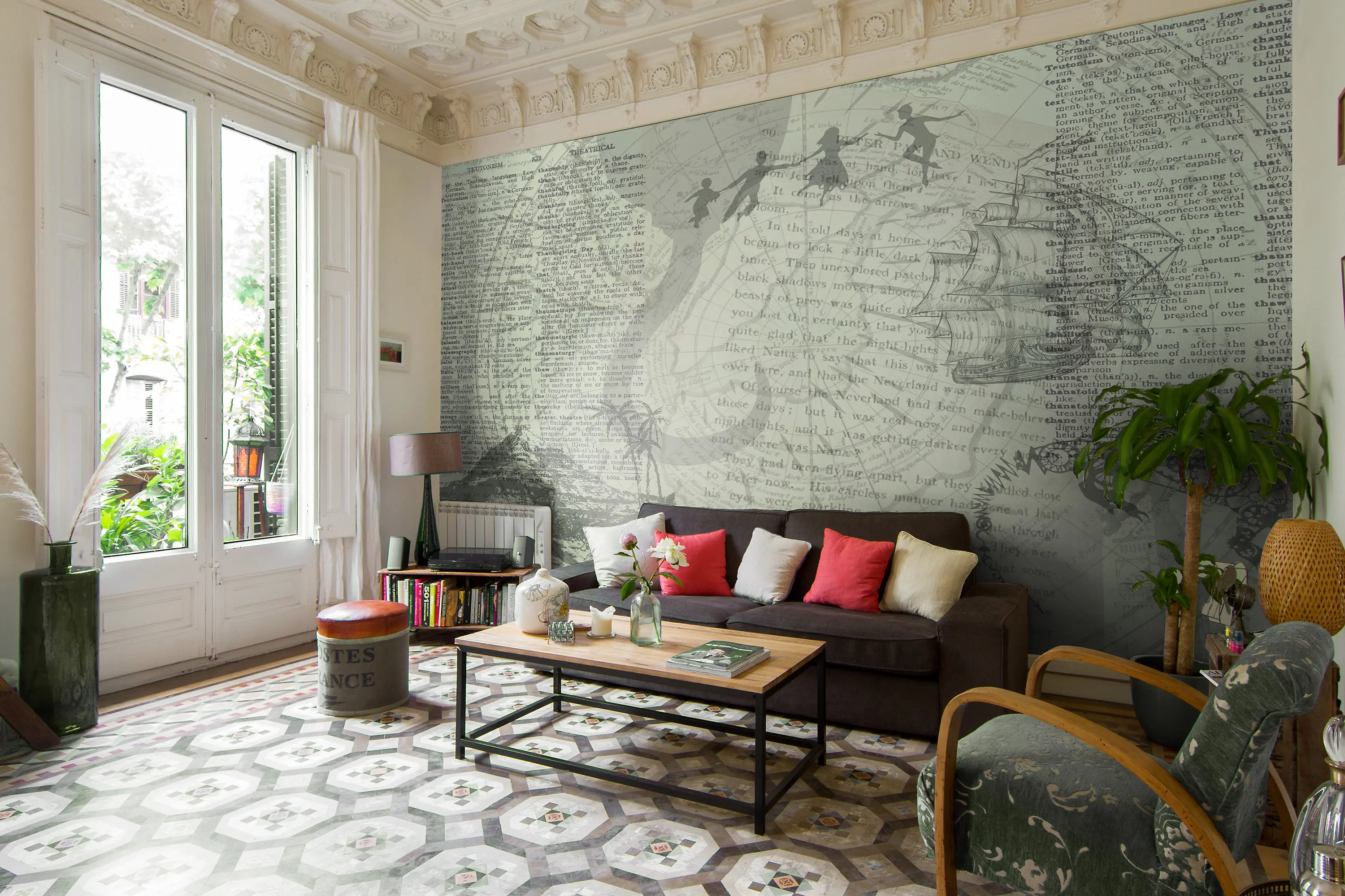 Taplab Wall Covering - Fairy Tales | Chat Bottè | 407_005