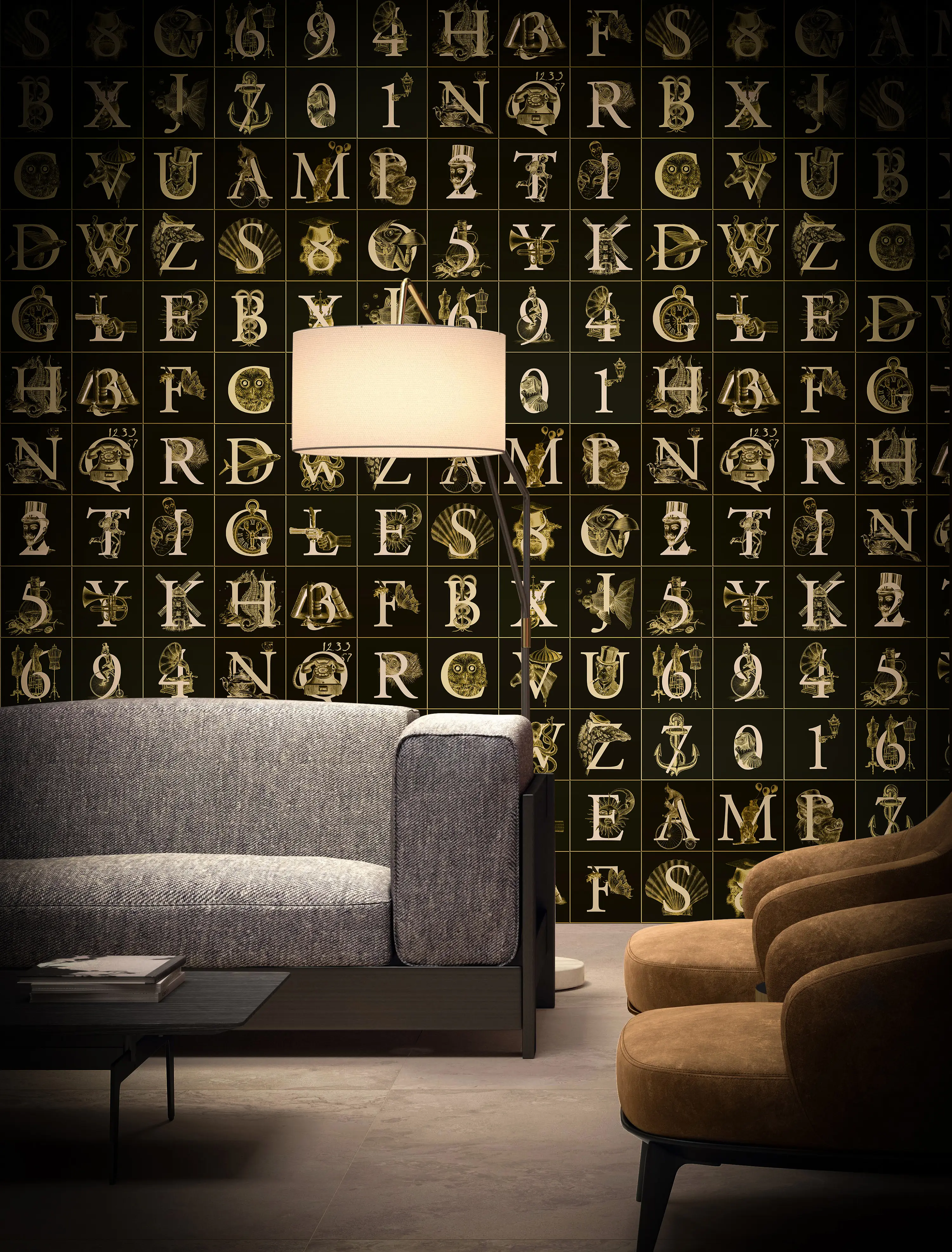 Taplab Wall Covering - Monogram | 421_002