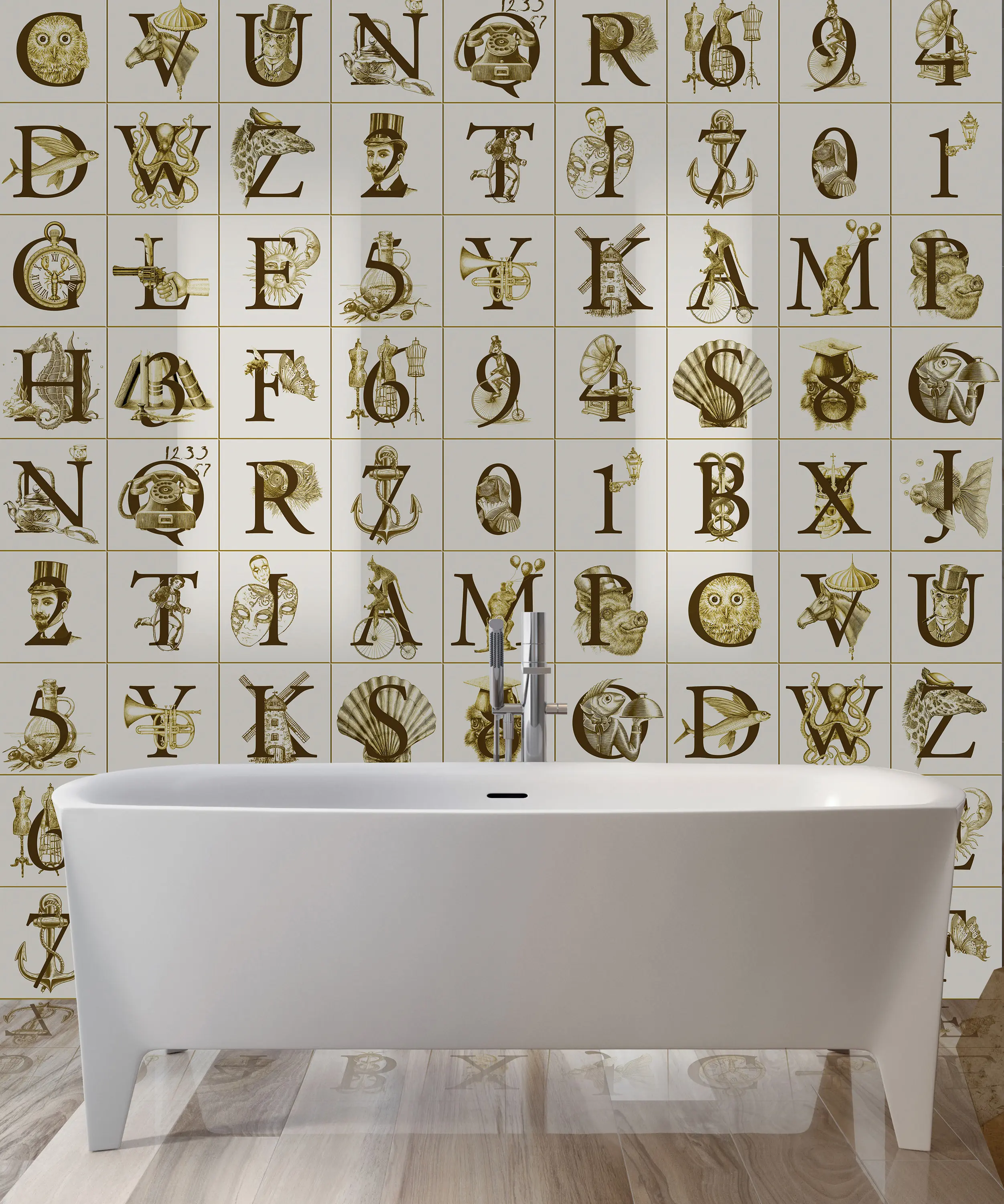 Taplab Wall Covering - Monogram | 421_002