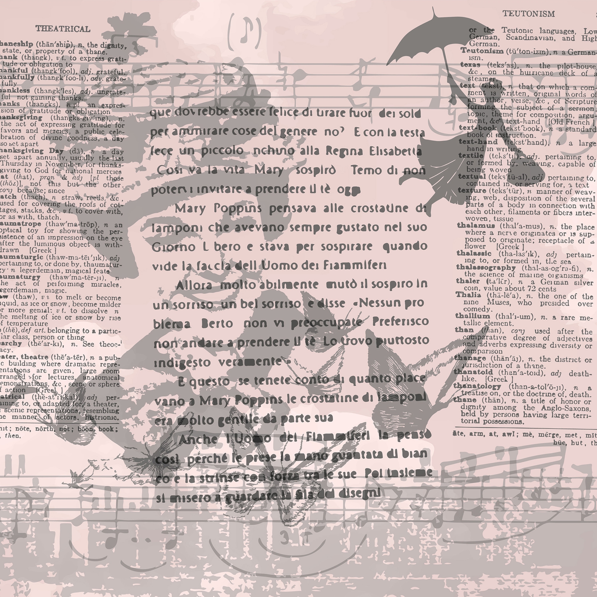 Produkt Fairy Tales | Mary Poppins | 410_004 des Herstellers Taplab Wall Covering anzeigen